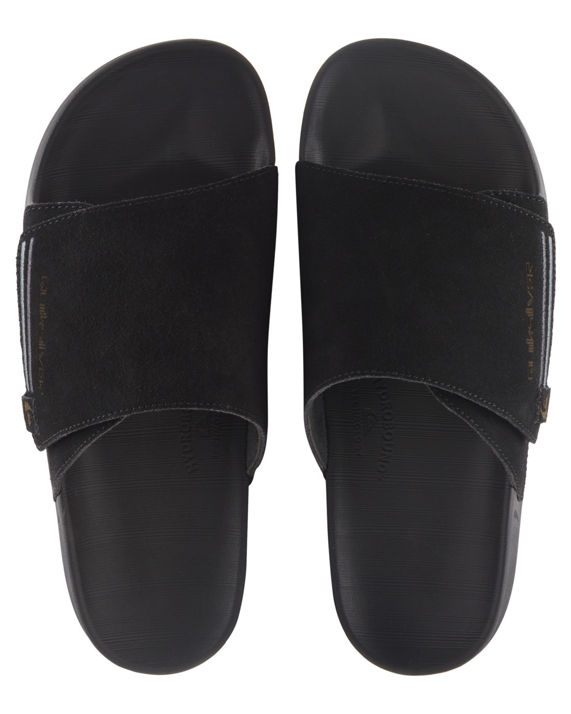 Quiksilver Claquettes Rivi Suede Black 1 EU 40 Homme 3