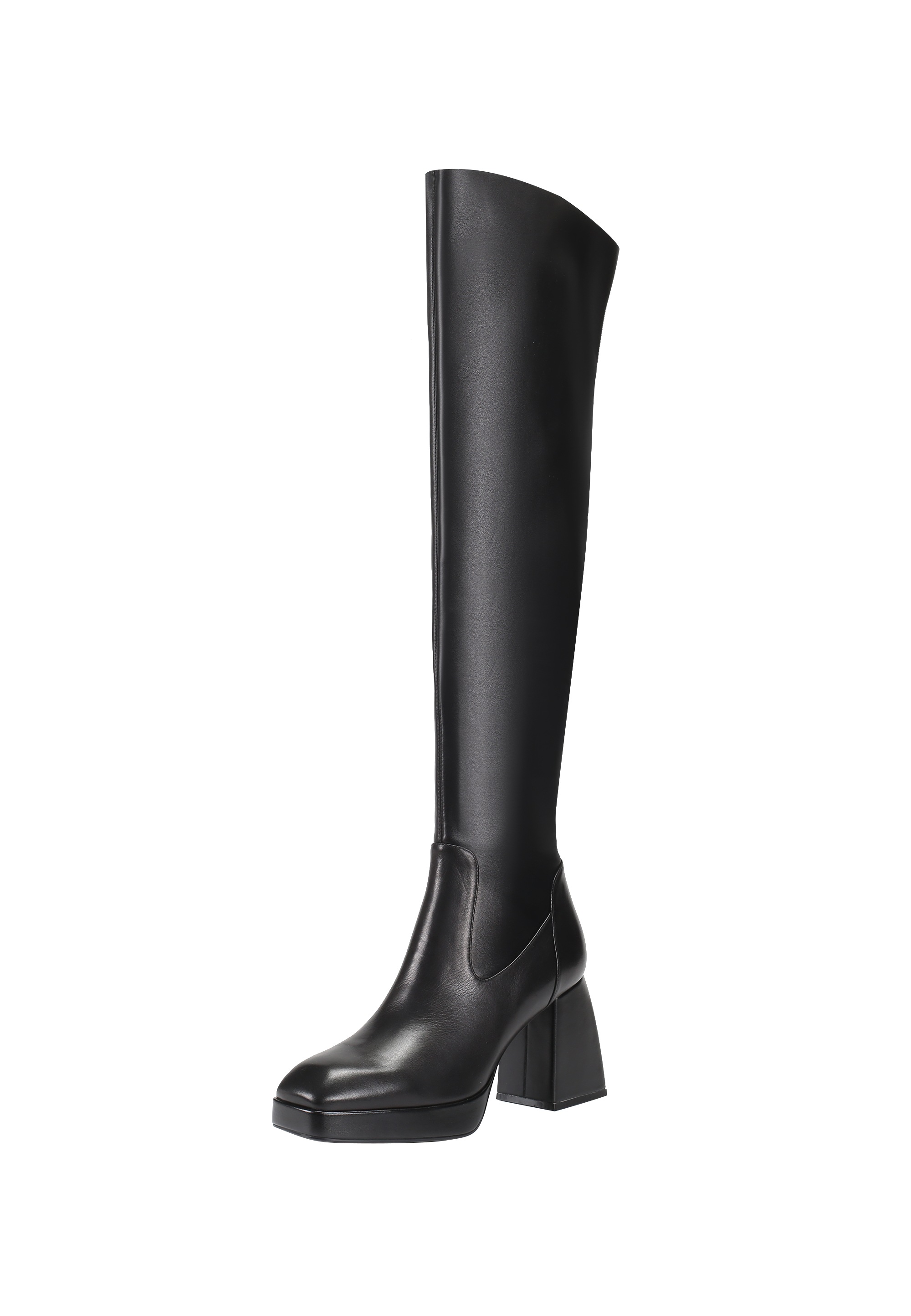 ekonika Overkneestiefel mit stabilem Absatz