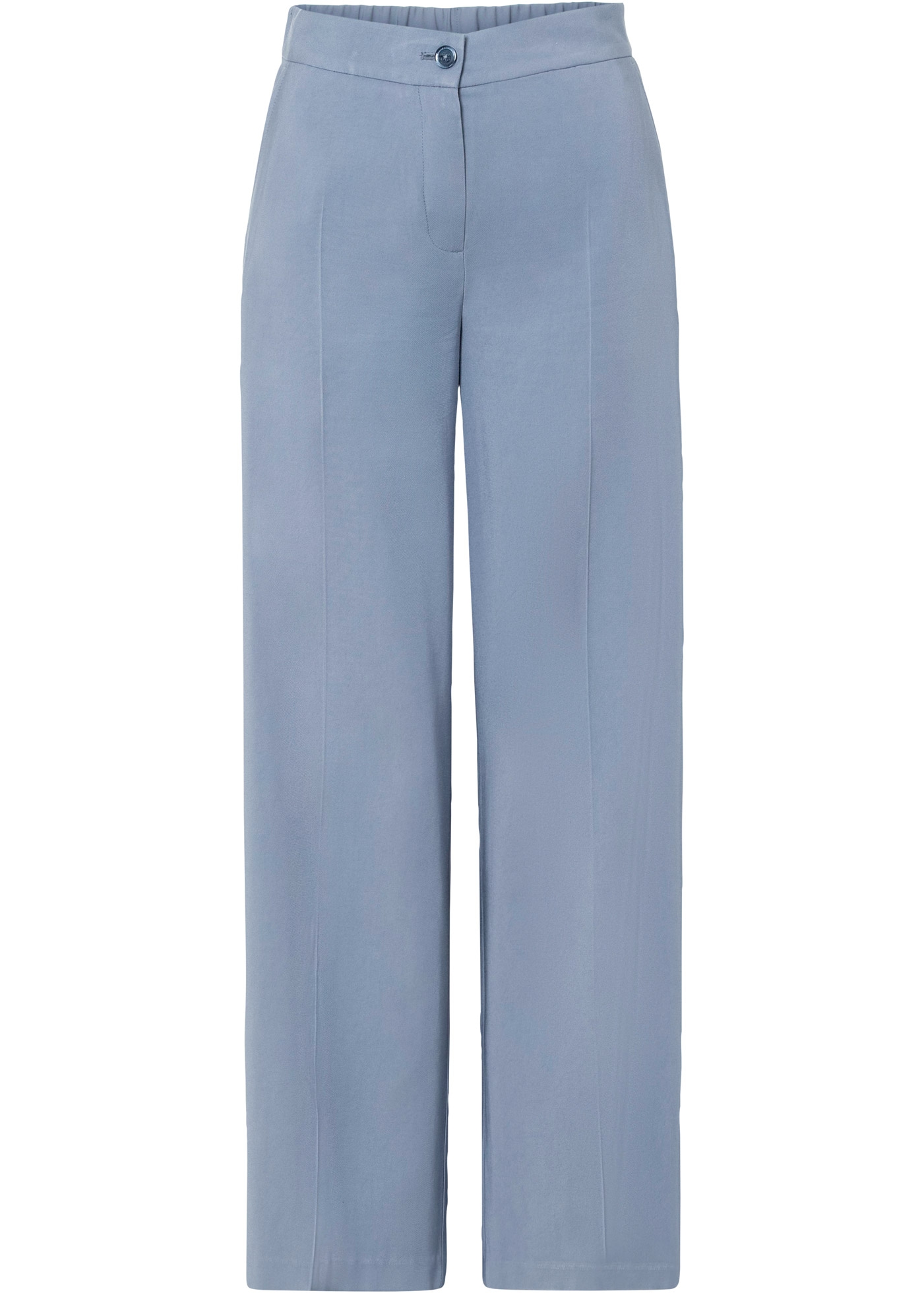 bonprix Stoffhose »Leichte Marlenehose mit Viskose«  Marlenehose, Loose Fit, weites Bein, femininer Stil