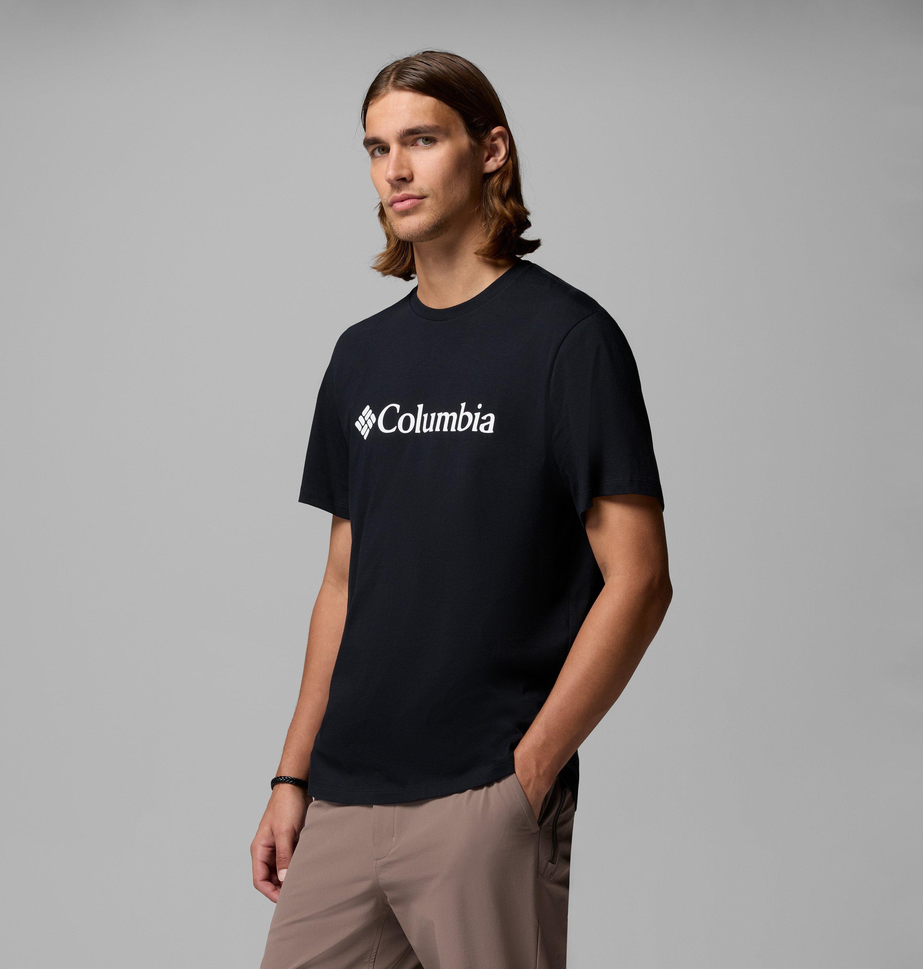 Columbia T-Shirt "CSC Basic Logo Tee" Kurzarm, mit Rundhalsausschnitt, aus Baumwolle, sportliche Passform
