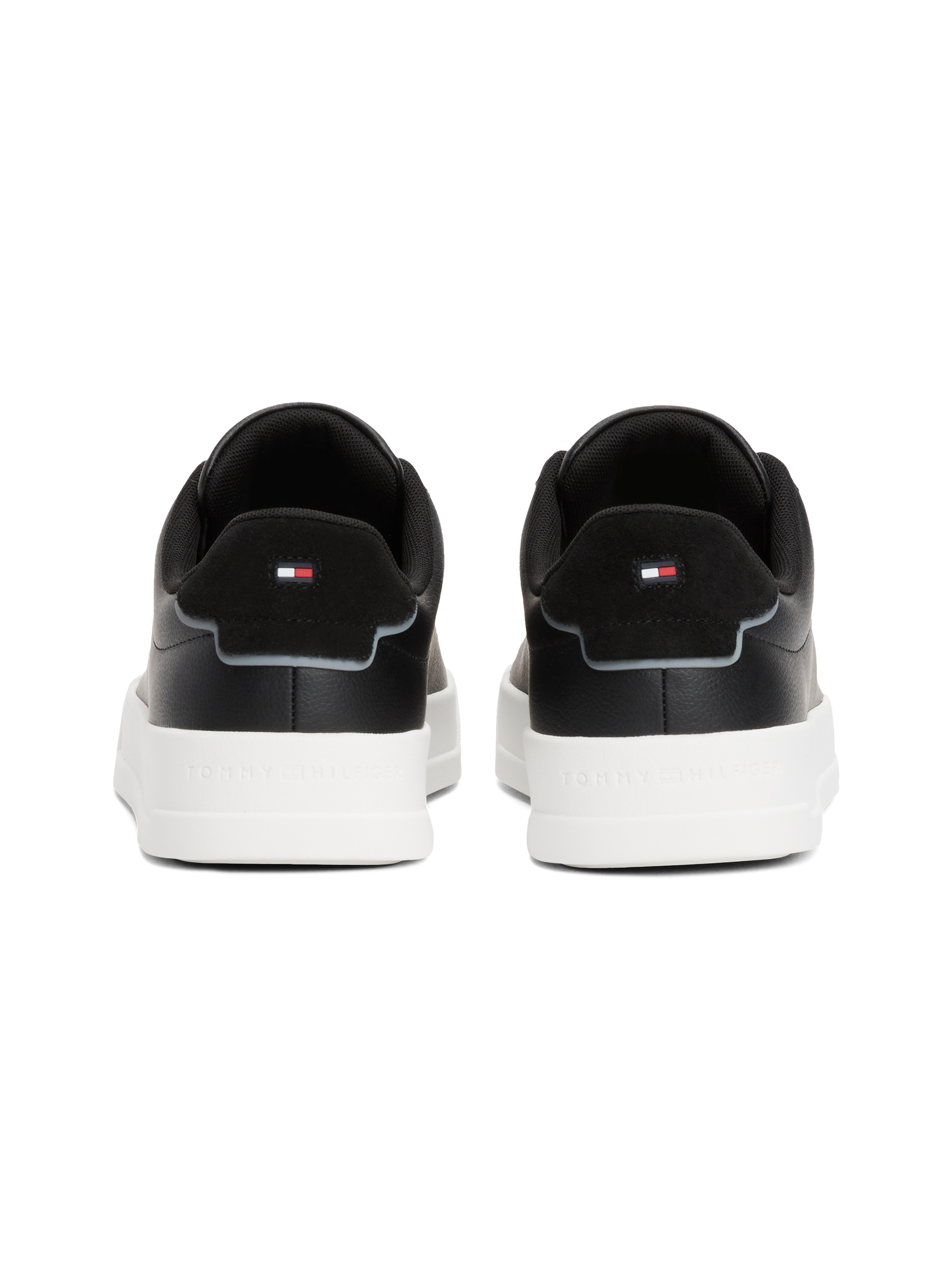 Tommy Hilfiger Sneaker "TH COURT LTH DETAIL ESS", Freizeitschuh, Halbschuh, günstig online kaufen