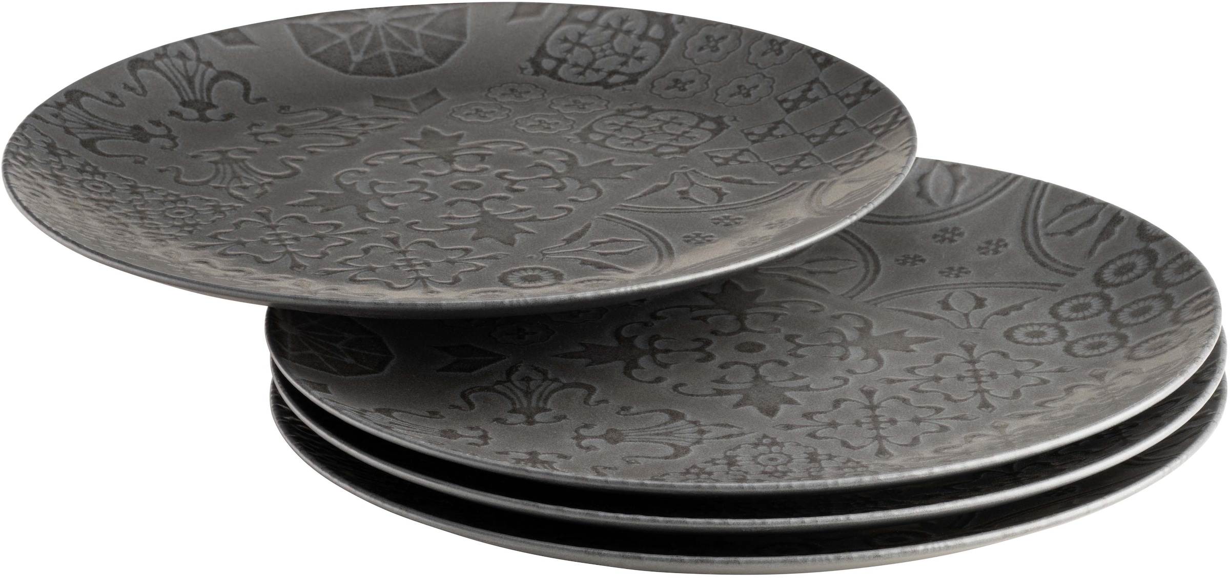 MÄSER Platzteller "Platzteller-Set Tiles, Steinzeug" günstig online kaufen