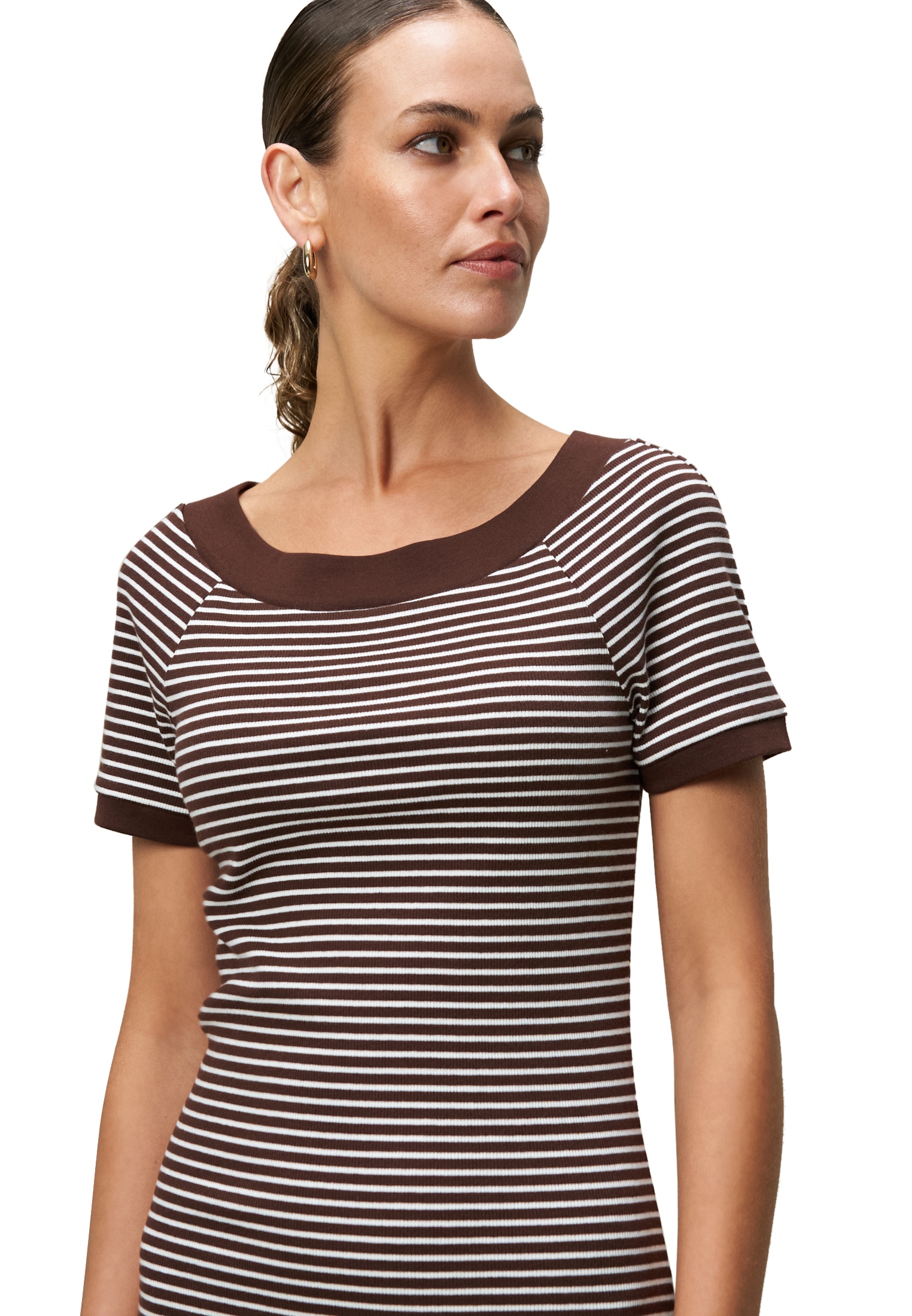 Zero Minikleid »zero Minikleid mit Streifen«, Plain/ohne Details
