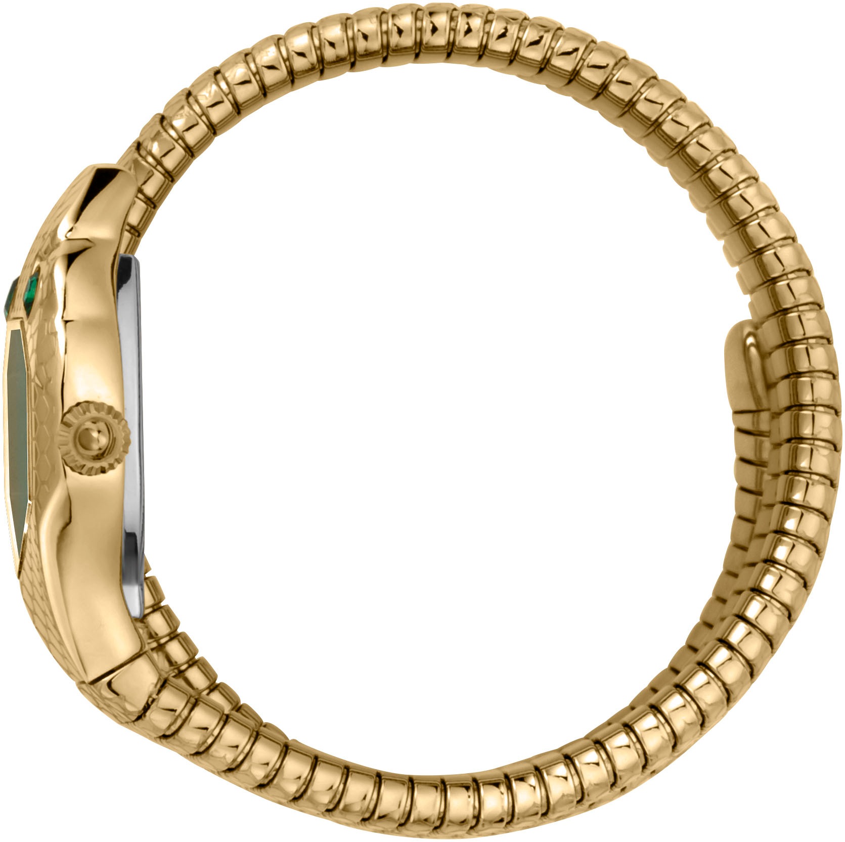 Just Cavalli Time Quarzuhr »Serpente doppio«, Damenuhr, Armbanduhr, Edelstahlarmband