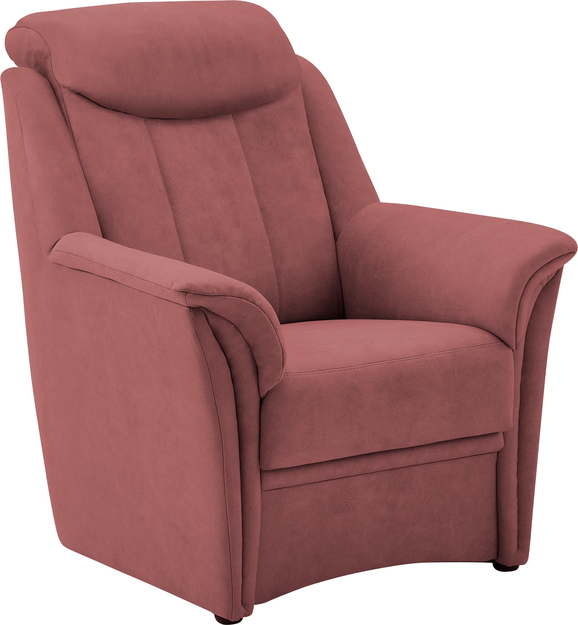 VILLA BECK Polstergarnitur »Lugano«, (Set, 3 tlg.), Kopfteilverstellung, in Sitzhöhe 46 cm, 3-Sitzer und 2x Sessel