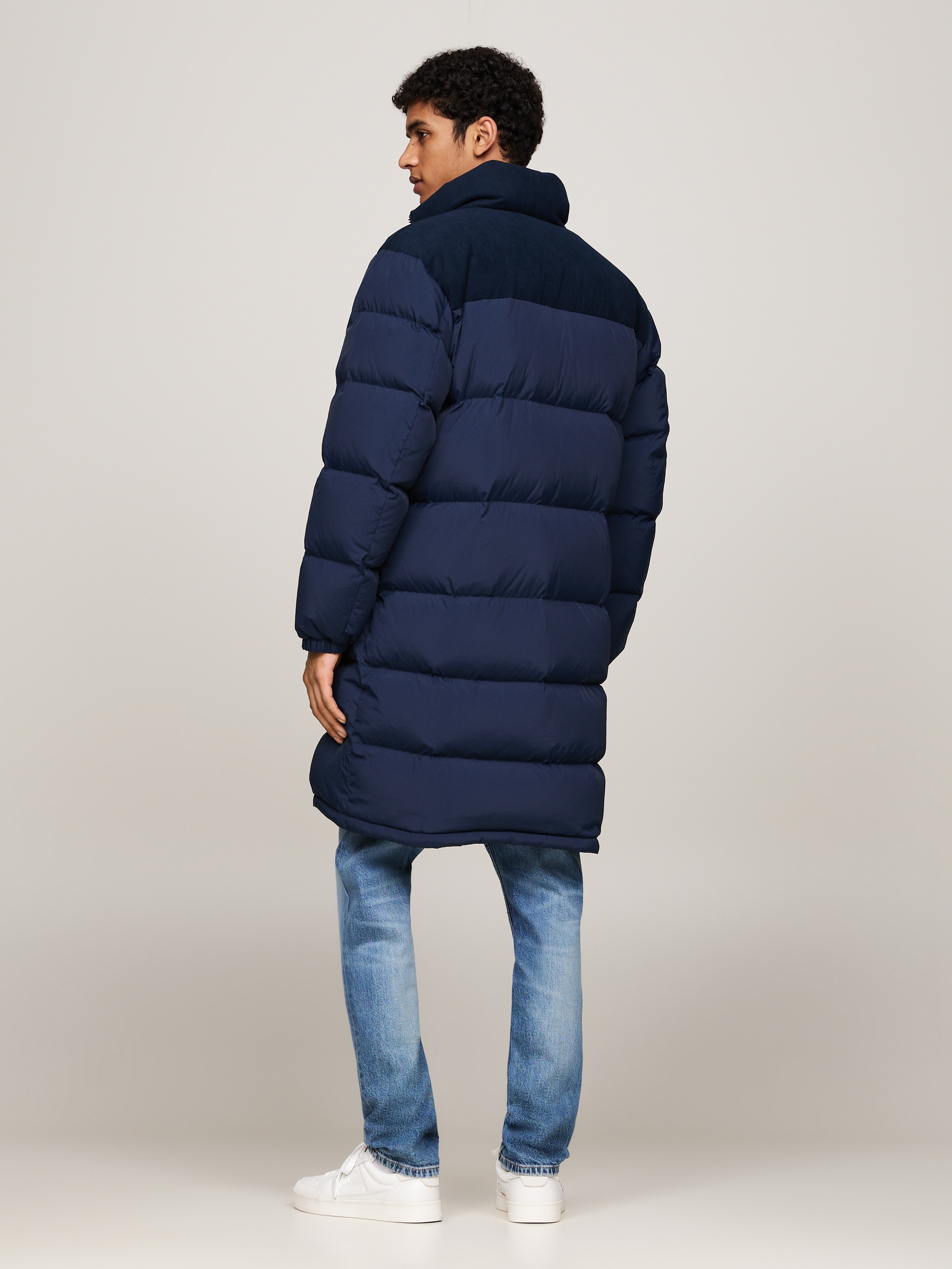 Tommy Jeans Steppjacke »TJM CORD MIX ALASKA PARKA«, mit Cordeinsätzen