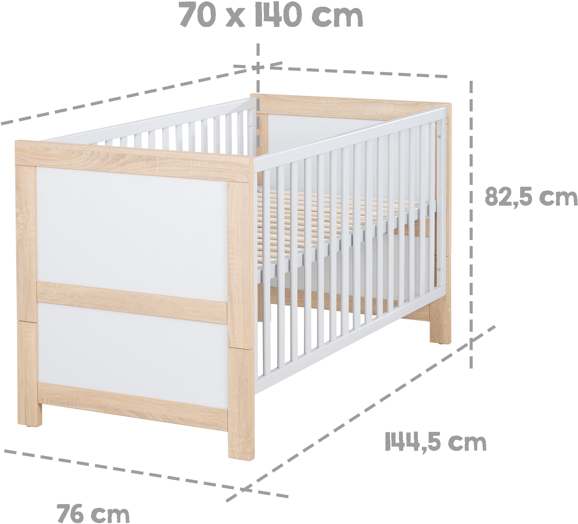 roba® Babybett »Matilda« bestellen | BAUR