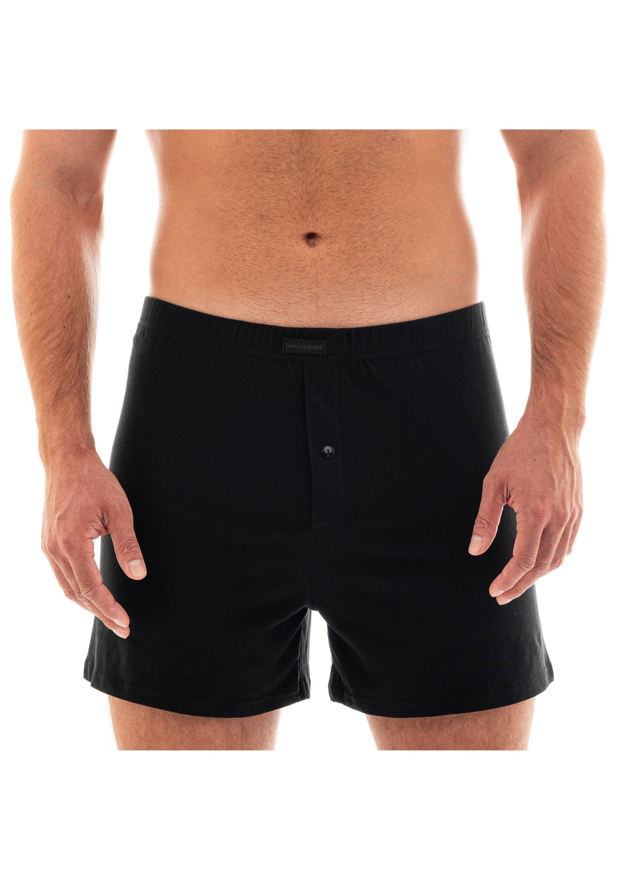 Bruno Banani Weiter Boxer »Loose Fit«, (Packung, 2er-Pack), mit Knopfleiste