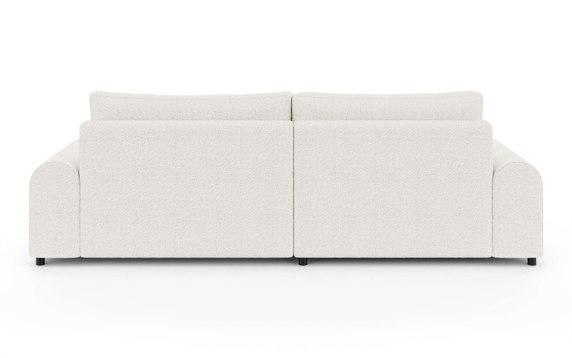 INOSIGN Ecksofa »Marsby, mit Bettfunktion und Bettkasten, Maße: B/H/T 242/65/145 cm«, L-Form mit Wellenunterfederung, Recamiere links oder rechts bestellbar
