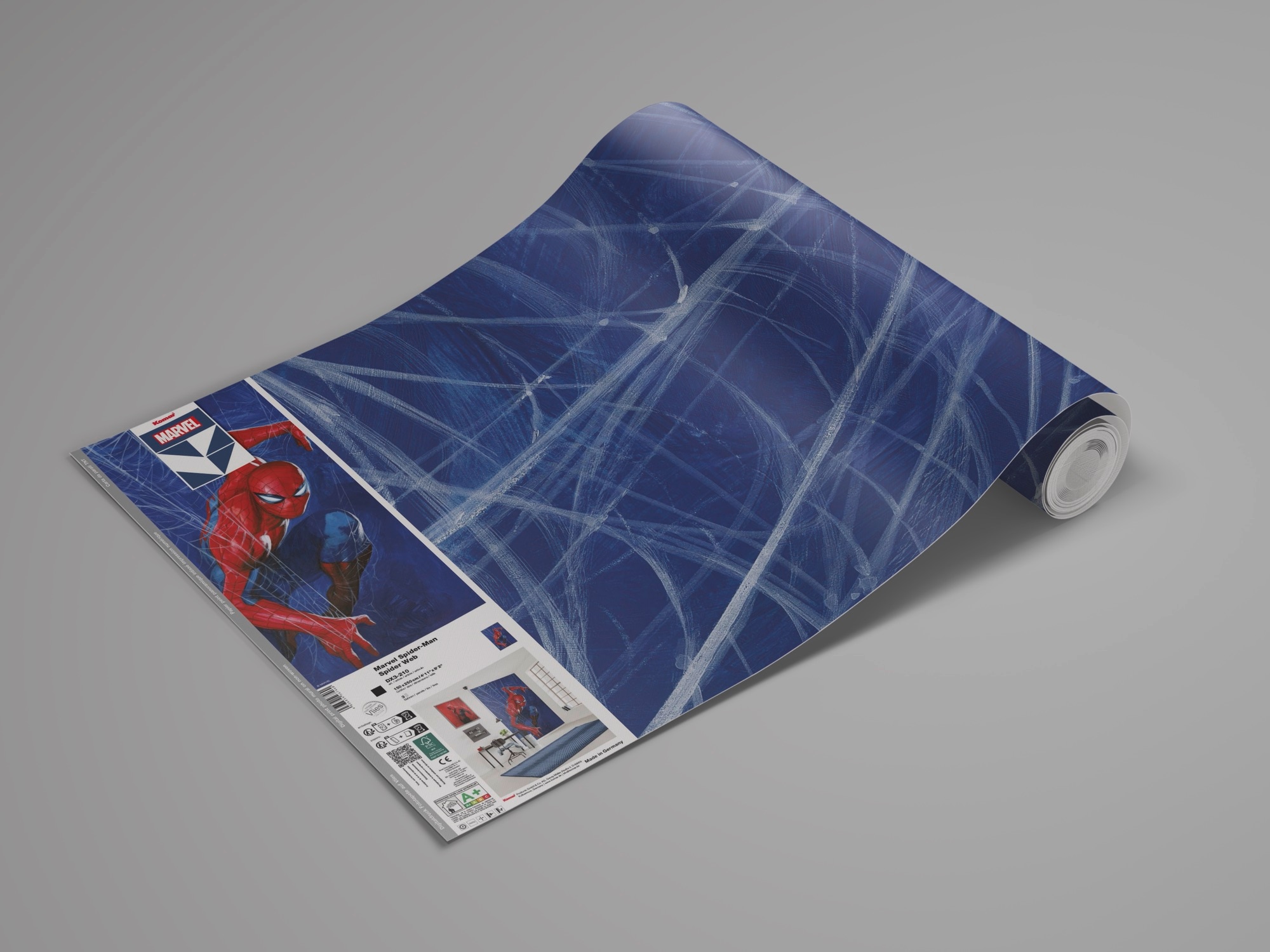 Komar Kindertapete »Marvel Spider-Man Spider Web«, bedruckt