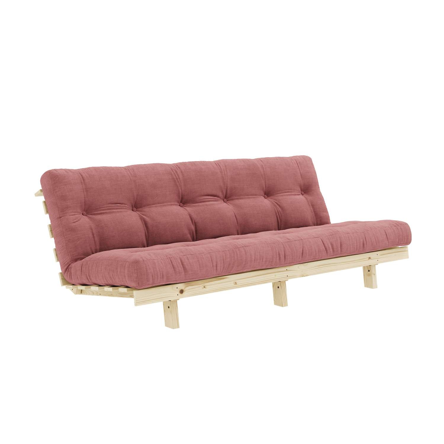 Karup Design Schlafsofa »Lean 200 Schlafsofa, Gästebett, Sofa mit Futonmatratze«, (2 St.), Inkl. Futonmatratze, Liegefläche 130x200 cm, FSC® zertifizierte Kiefer