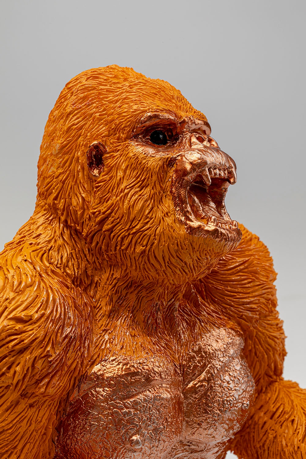 Kare Design Buchstütze »Gorilla Orange« aus Polyresin
