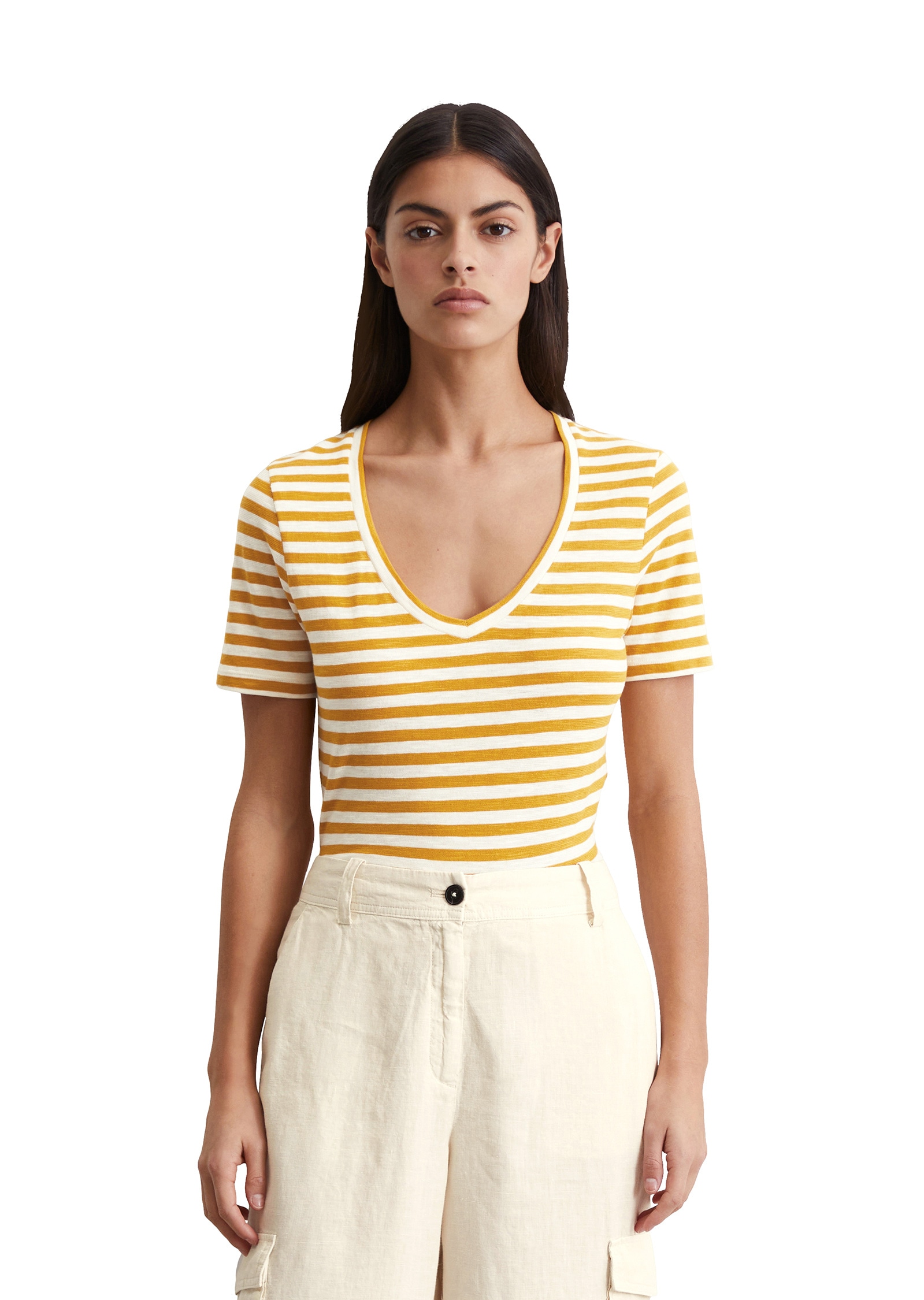Marc O'Polo T-Shirt »aus Organic Cotton Slub Jersey«
