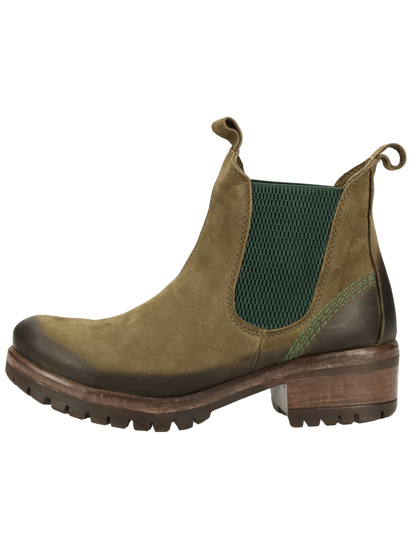 Lazamani Stiefelette »Lazamani Stiefelette Nubukleder/Textil«