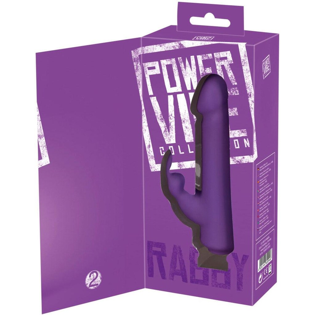 You2Toys Rabbit-Vibrator »Power Vibe Collection Rabby«