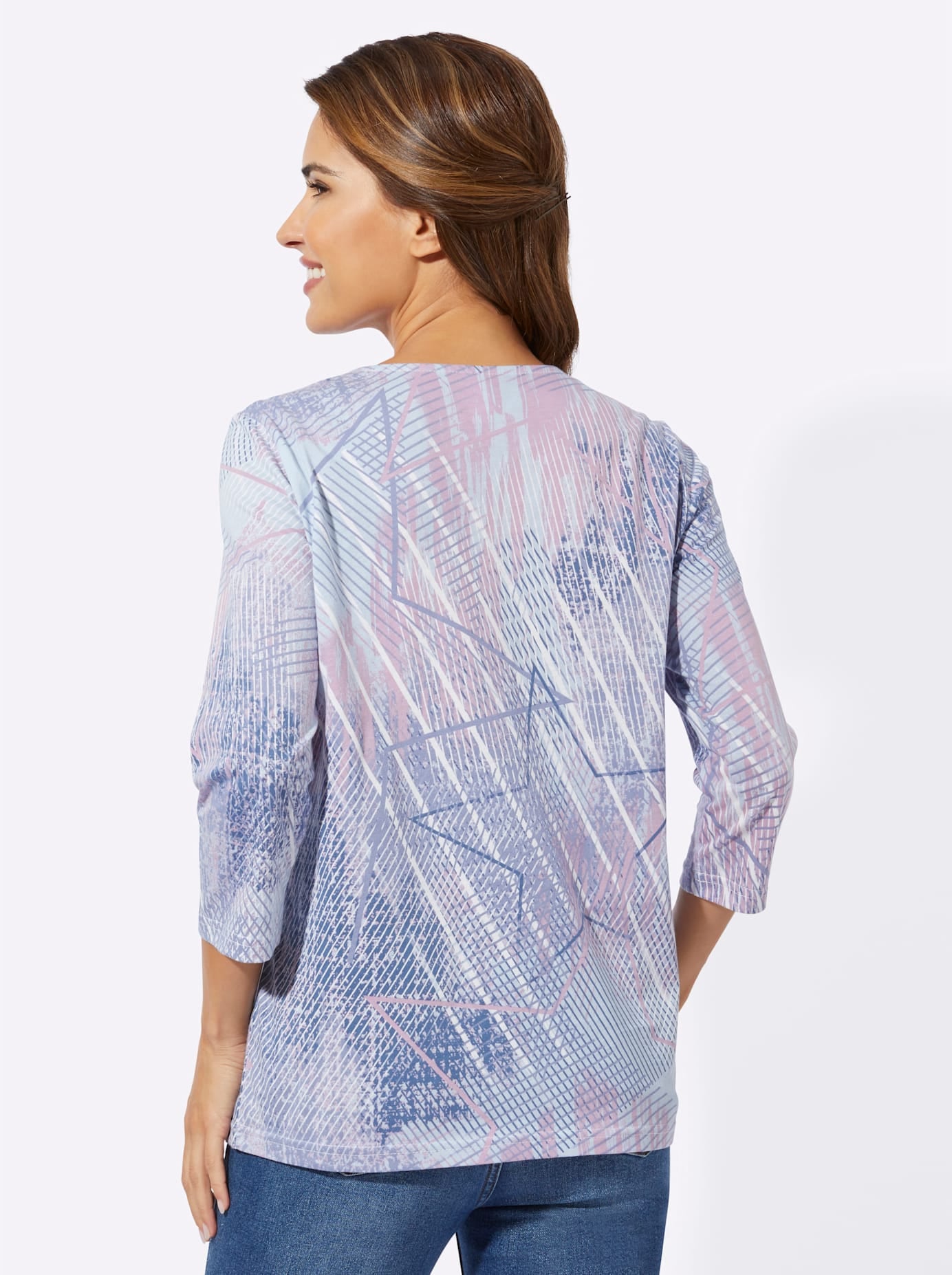 Classic Basics 3/4-Arm-Shirt »Rundhals-Shirt«, (1 tlg.)