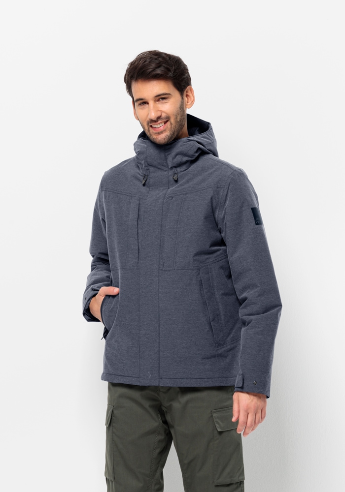 Jack Wolfskin Winterjacke "SNOWY PARK JKT M", mit Kapuze