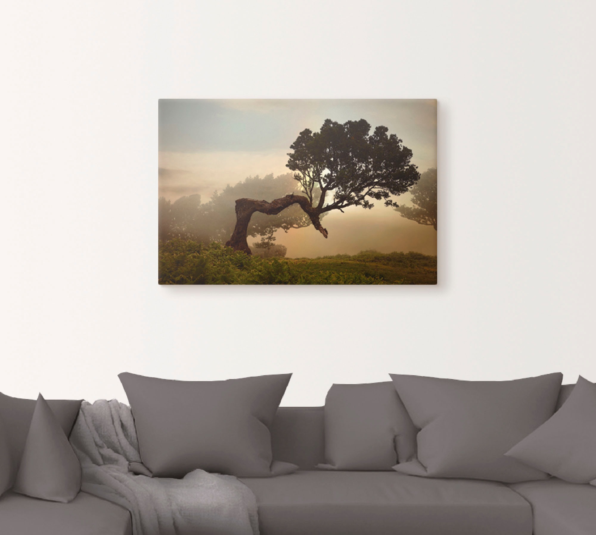 Artland Wandbild »Lorbeerbaum«, Bäume, (1 St.), als Alubild, Outdoorbild, Leinwandbild, Poster, Wandaufkleber