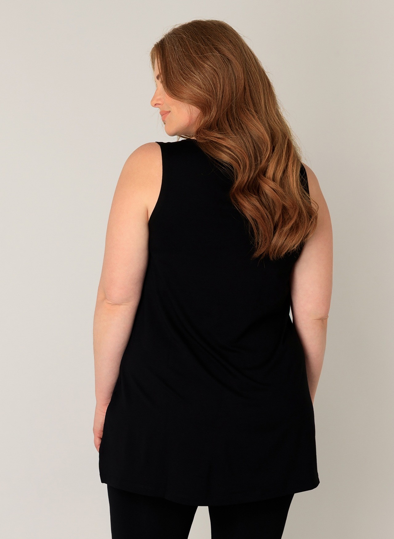 Base Level Curvy Longshirt "Abbigale", Leicht ausgestellte A-Form günstig online kaufen