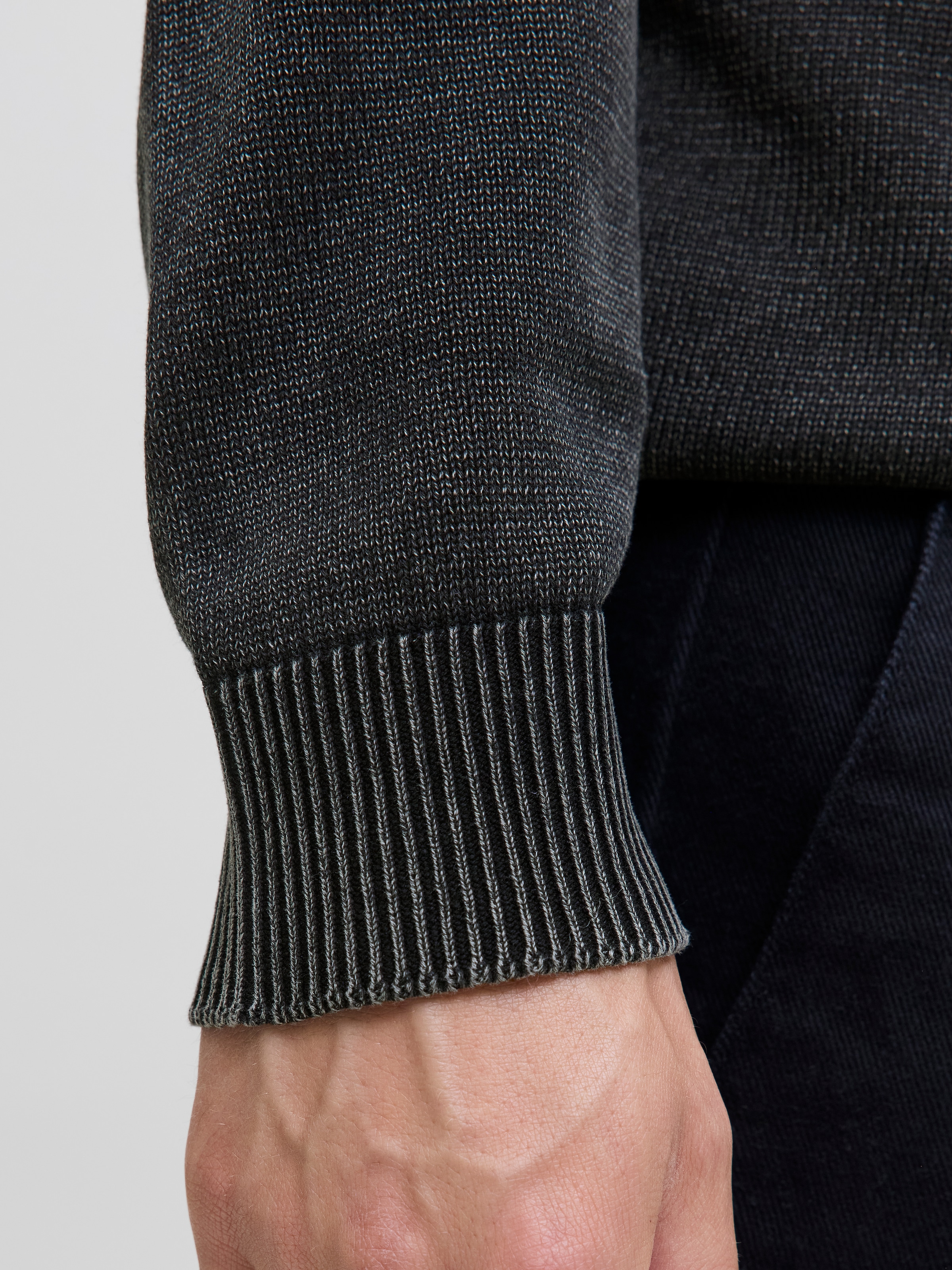 Jack & Jones Rundhalspullover »JJECHARGE FADED KNIT CREW NECK NOOS«