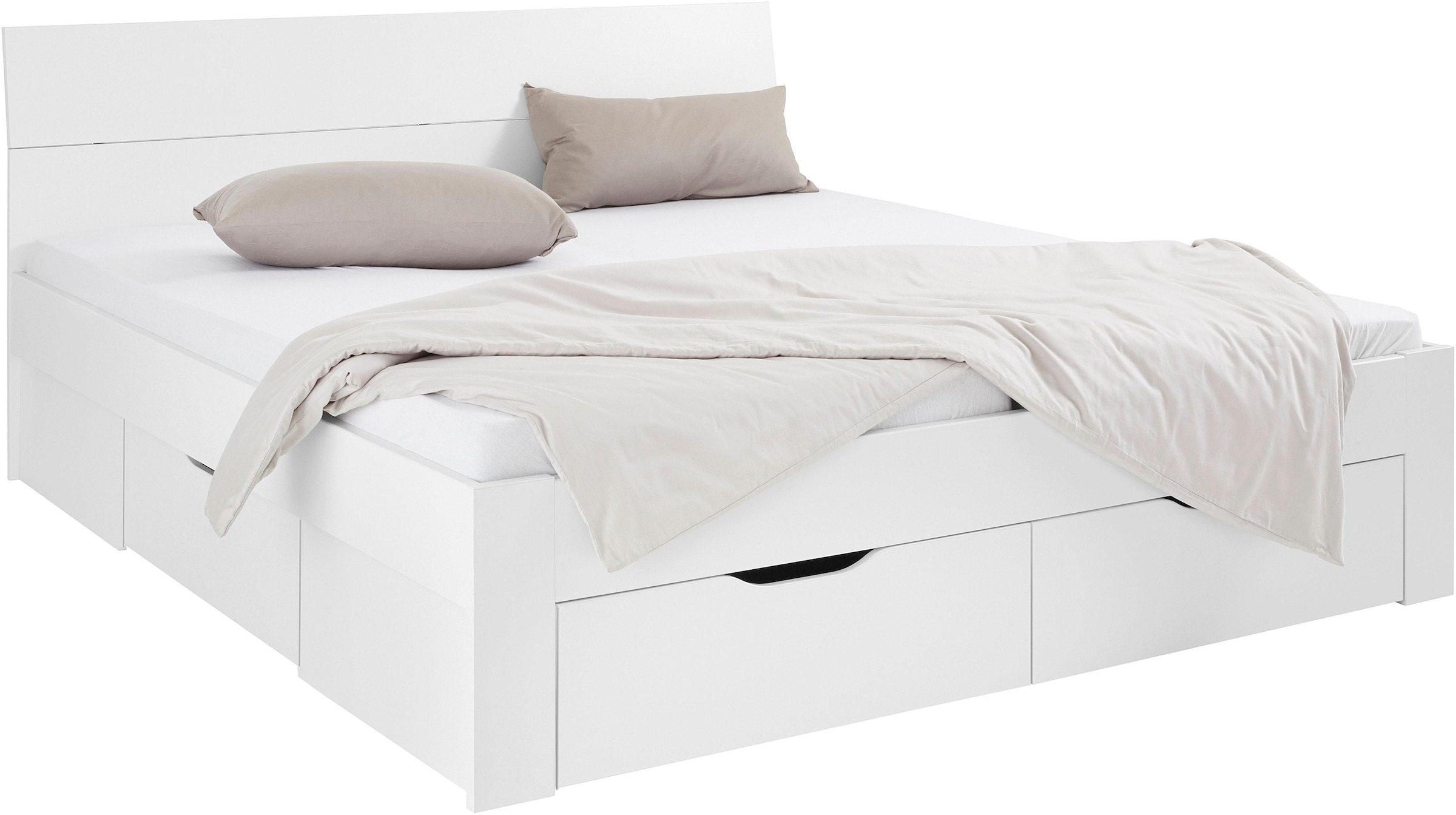 rauch Bett "Einzelbett Doppelbett Stauraum FLEXX Breiten 90/140/180 cm" Ein günstig online kaufen