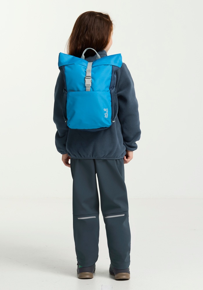 Kinderrucksack JACK WOLFSKIN "ISLAND MINI 10", aurorablau, Rucksäcke, Kinder, onesize, Obermaterial: 100% Polyester. Futter: 100% Polyester 2
