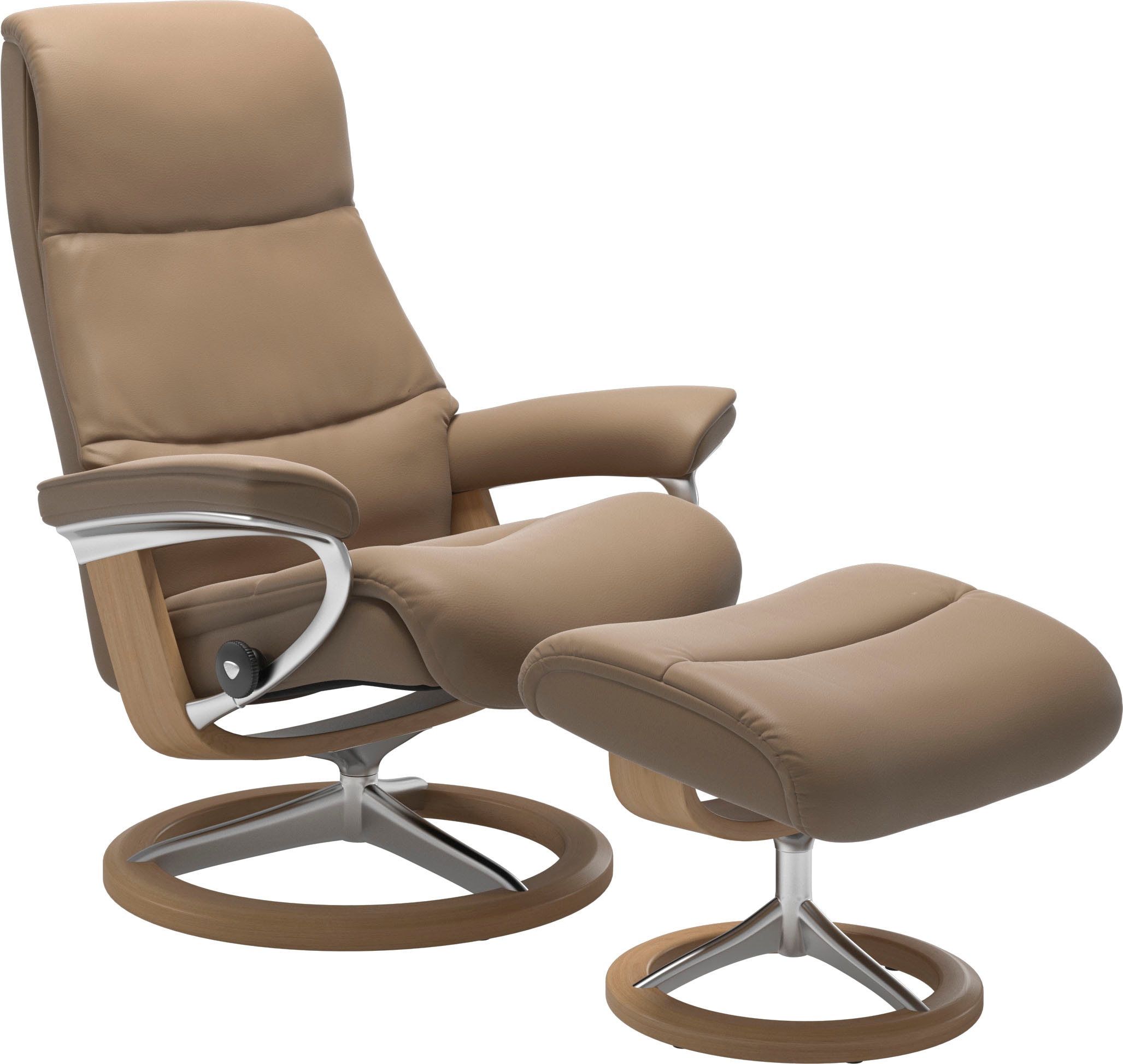 Stressless® Fußhocker »View«, mit Signature Base,Gestell Eiche