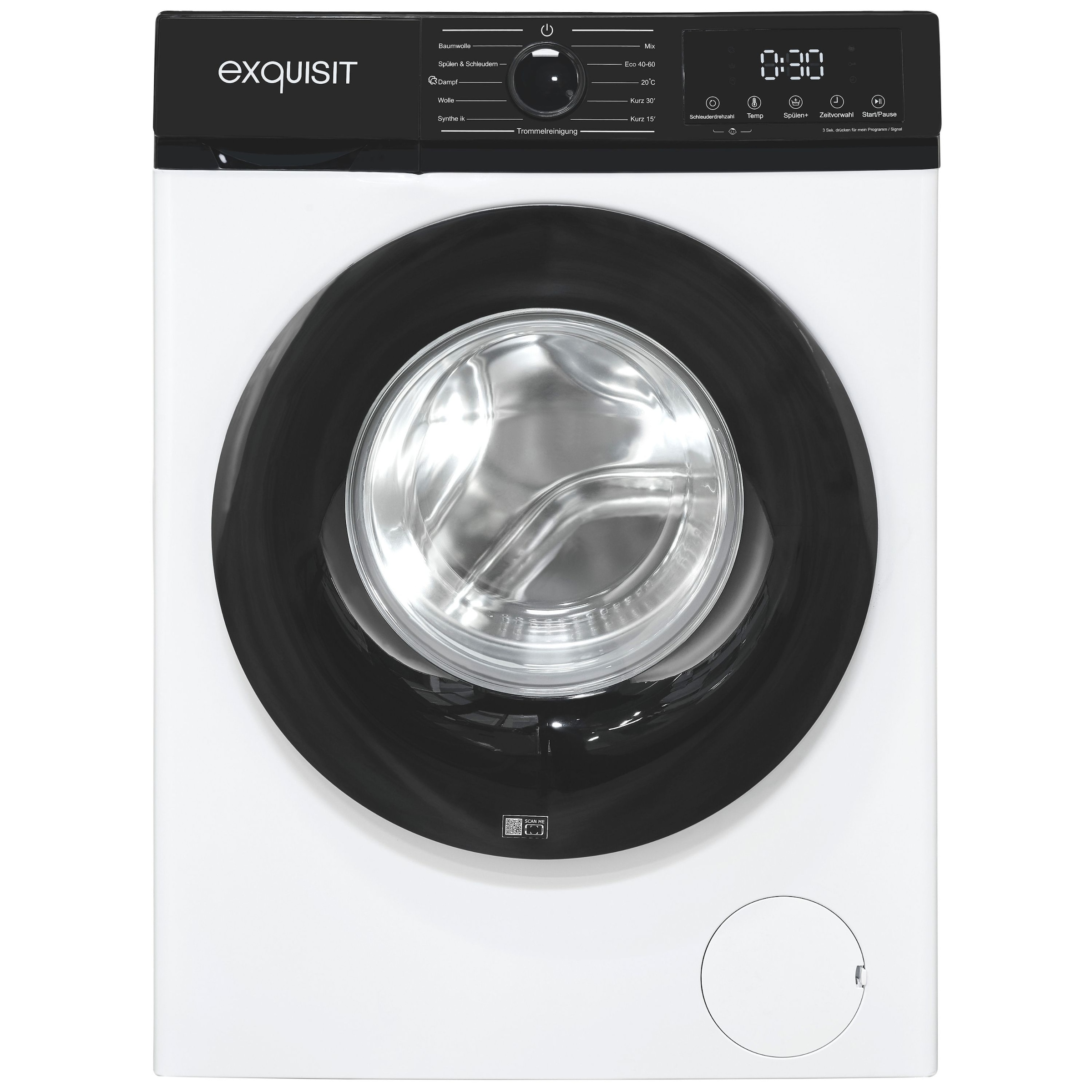 exquisit Waschmaschine "WA6312-370A weiss" 6 kg 1200 U/min 6 kg, 11 Program günstig online kaufen
