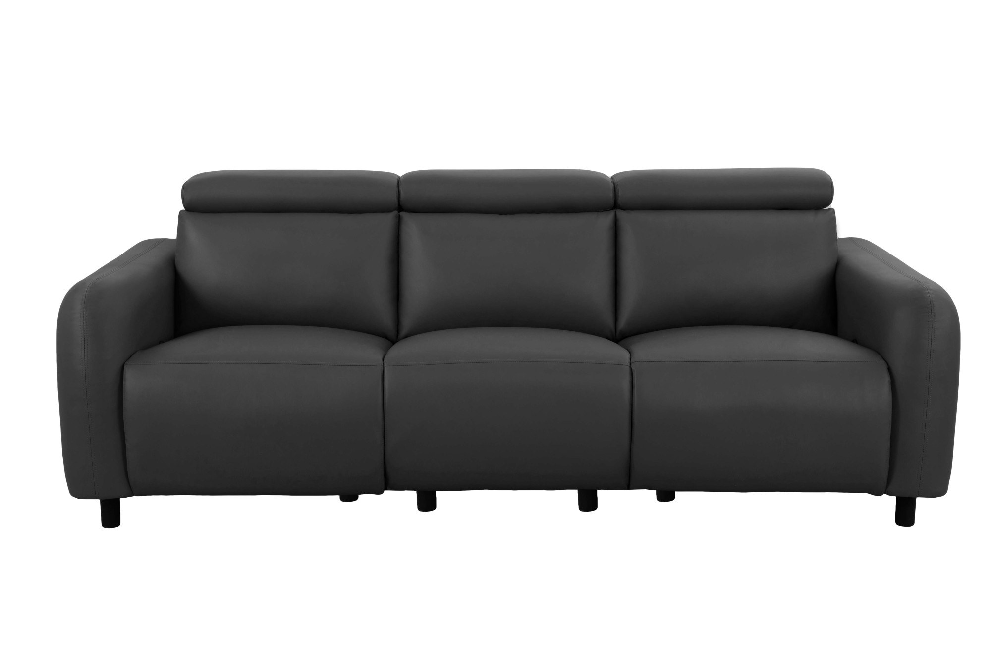 Thumbnail - Home affaire 3-Sitzer "SKAANE Lederoptik, 229 cm, manuelle-u. elektrische Relaxfunktion" Relax-Funktion in 2 Sitzen, Kop...