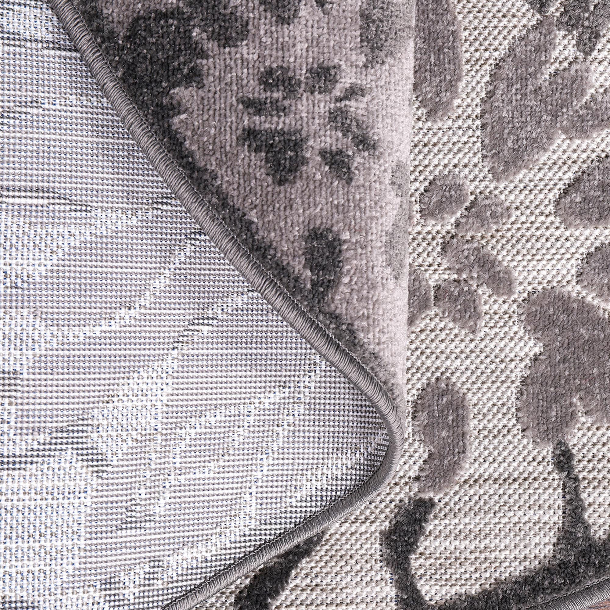 Sanat Teppich »Floral 2 Outdoor«, rund, 6 mm Höhe, In- und Outdoor geeignet, florales Design, Balkon, Terasse