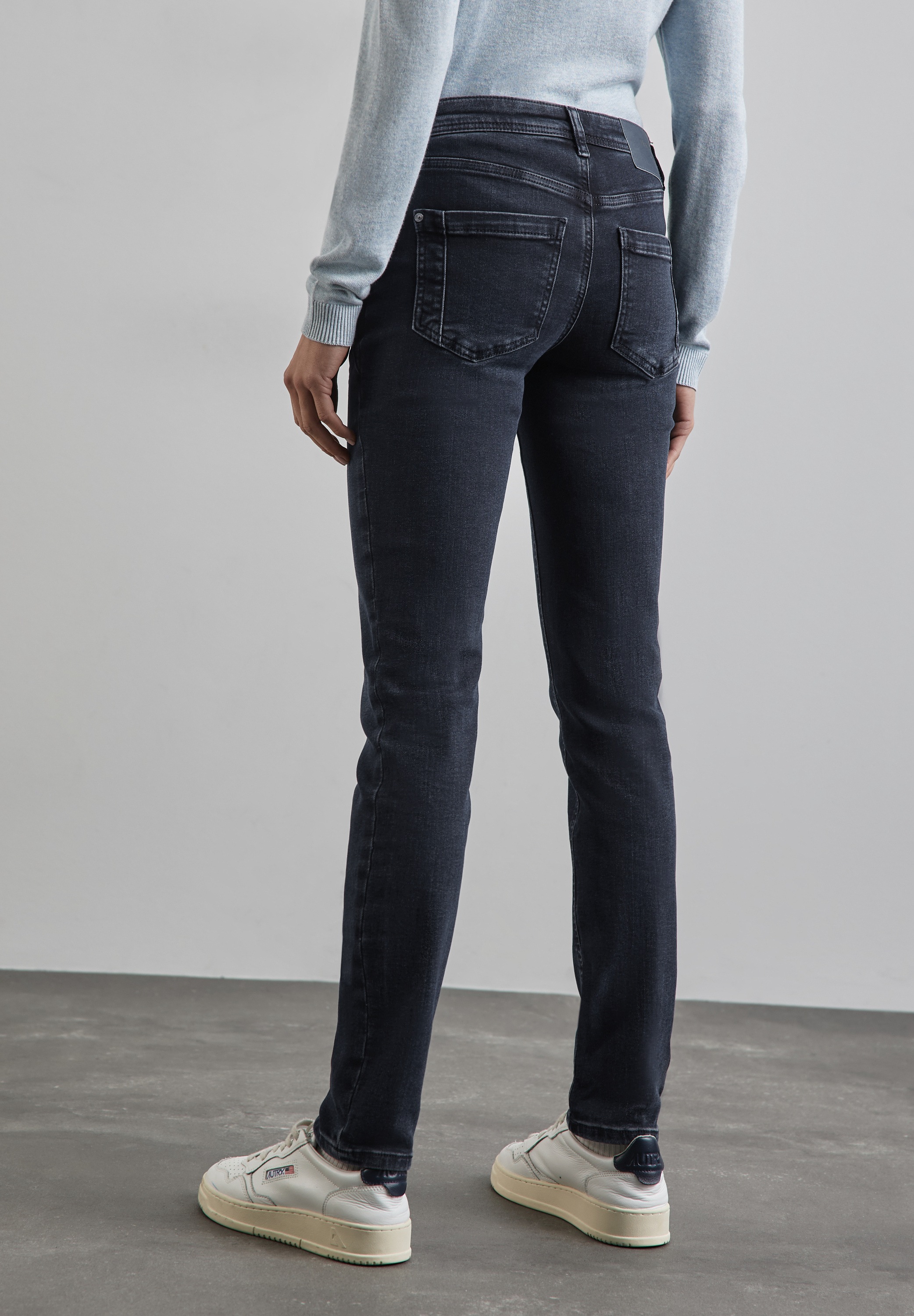 STREET ONE Comfort-fit-Jeans iš Baumwolle su Stre...