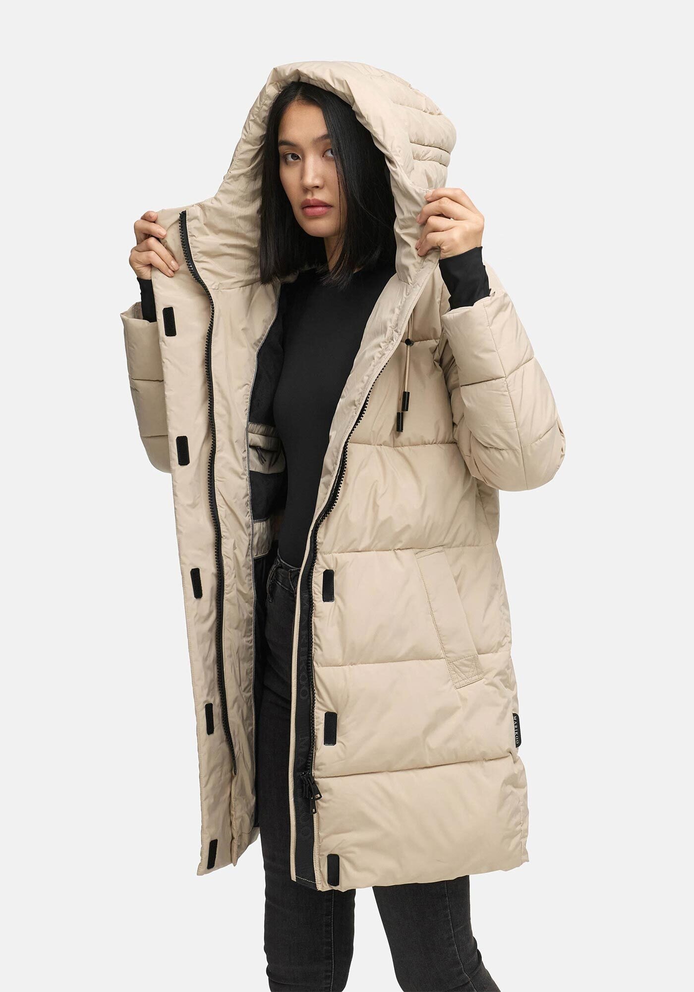 Marikoo Winterjacke »Kaituu XVI«, mit großer Kapuze