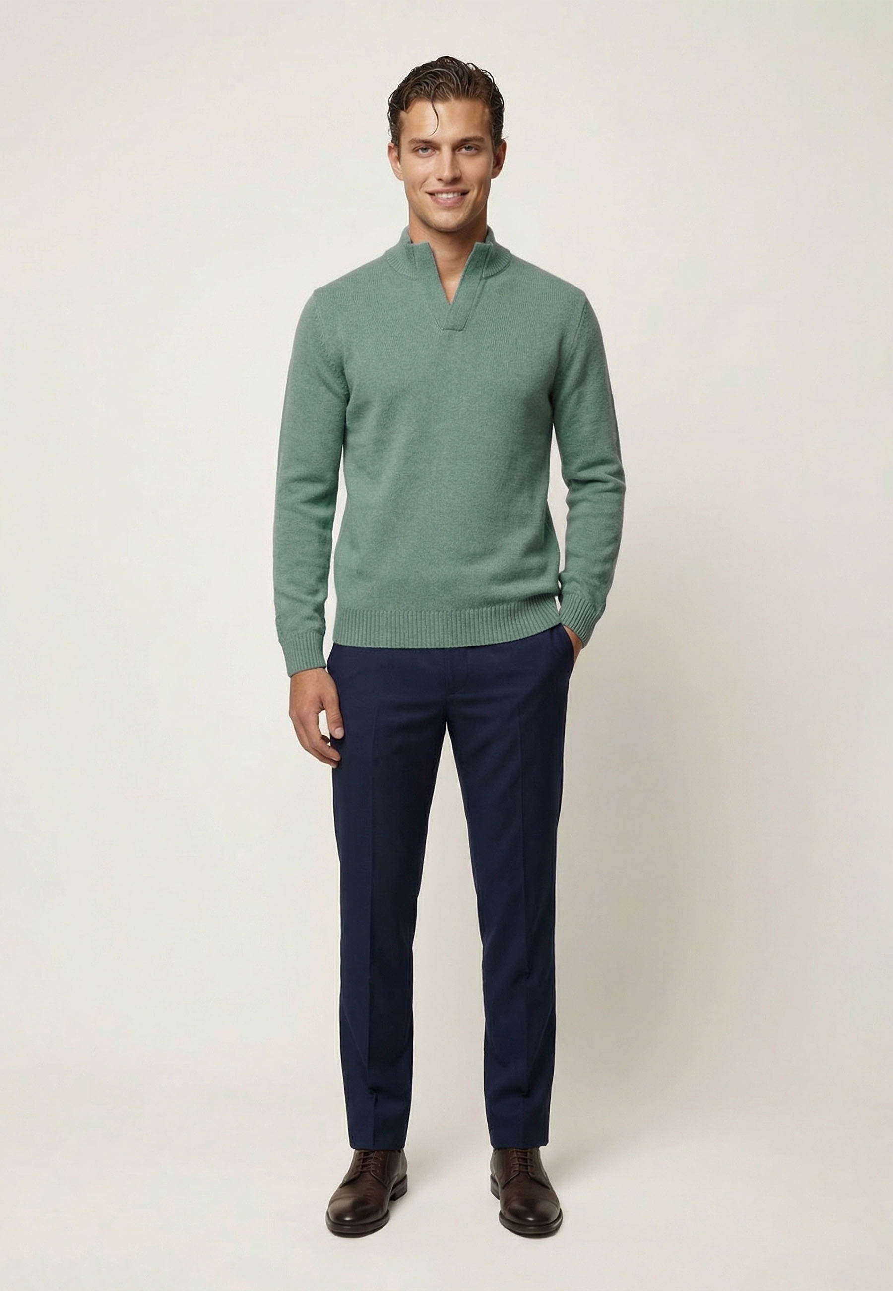 Thumbnail - Felix Hardy Stehkragenpullover "Pullover Stehkragen"