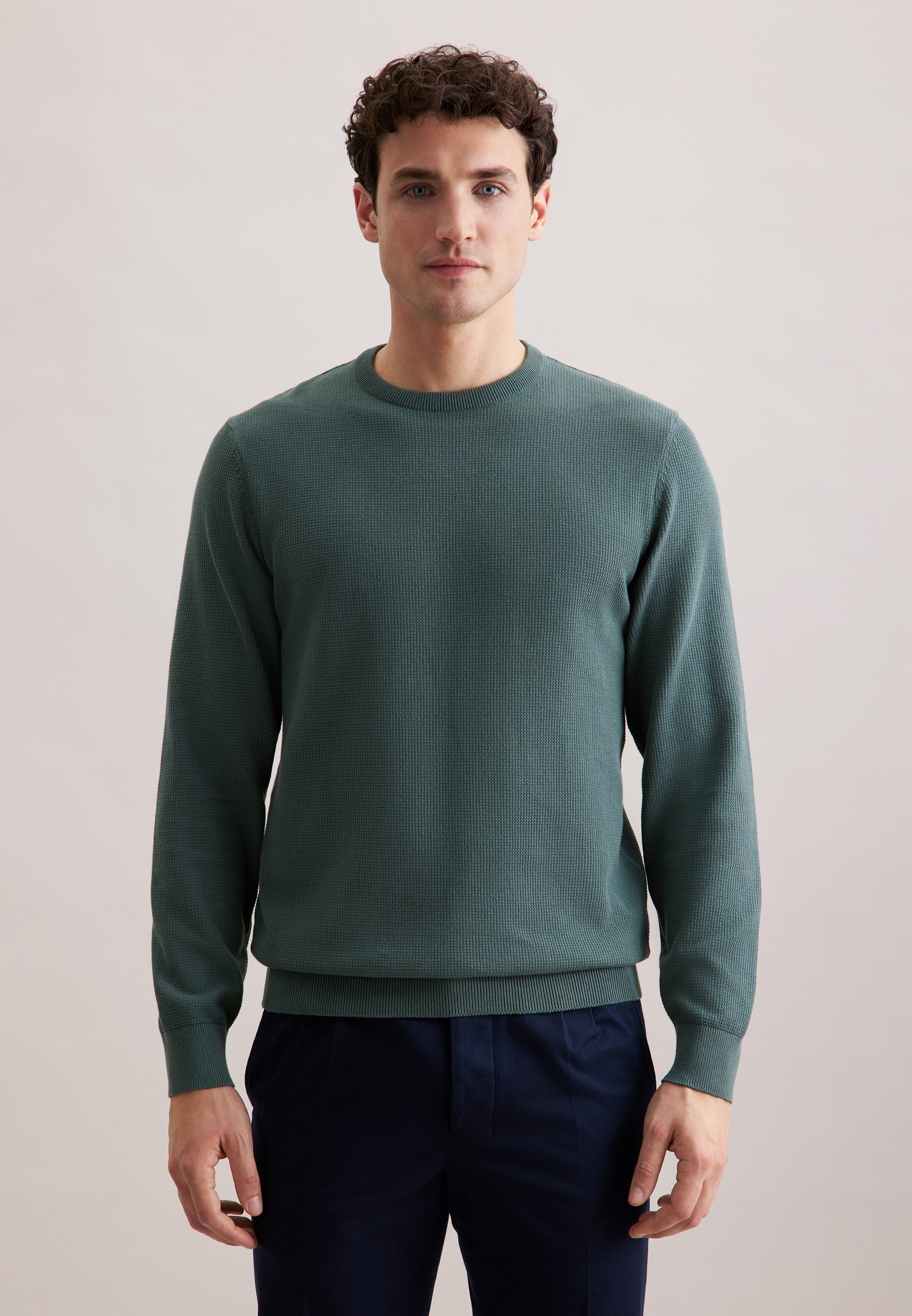 seidensticker Strickpullover "Schwarze Rose", Rundhals günstig online kaufen