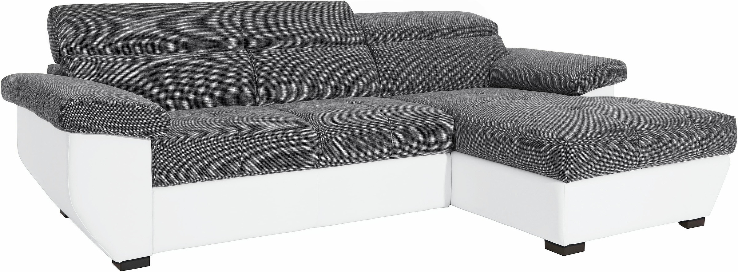 Thumbnail - COTTA Polstergarnitur "Speedway L-Form", (Set), Set bestehend aus: Ecksofa mit Kopfteilverstellung & Hocker