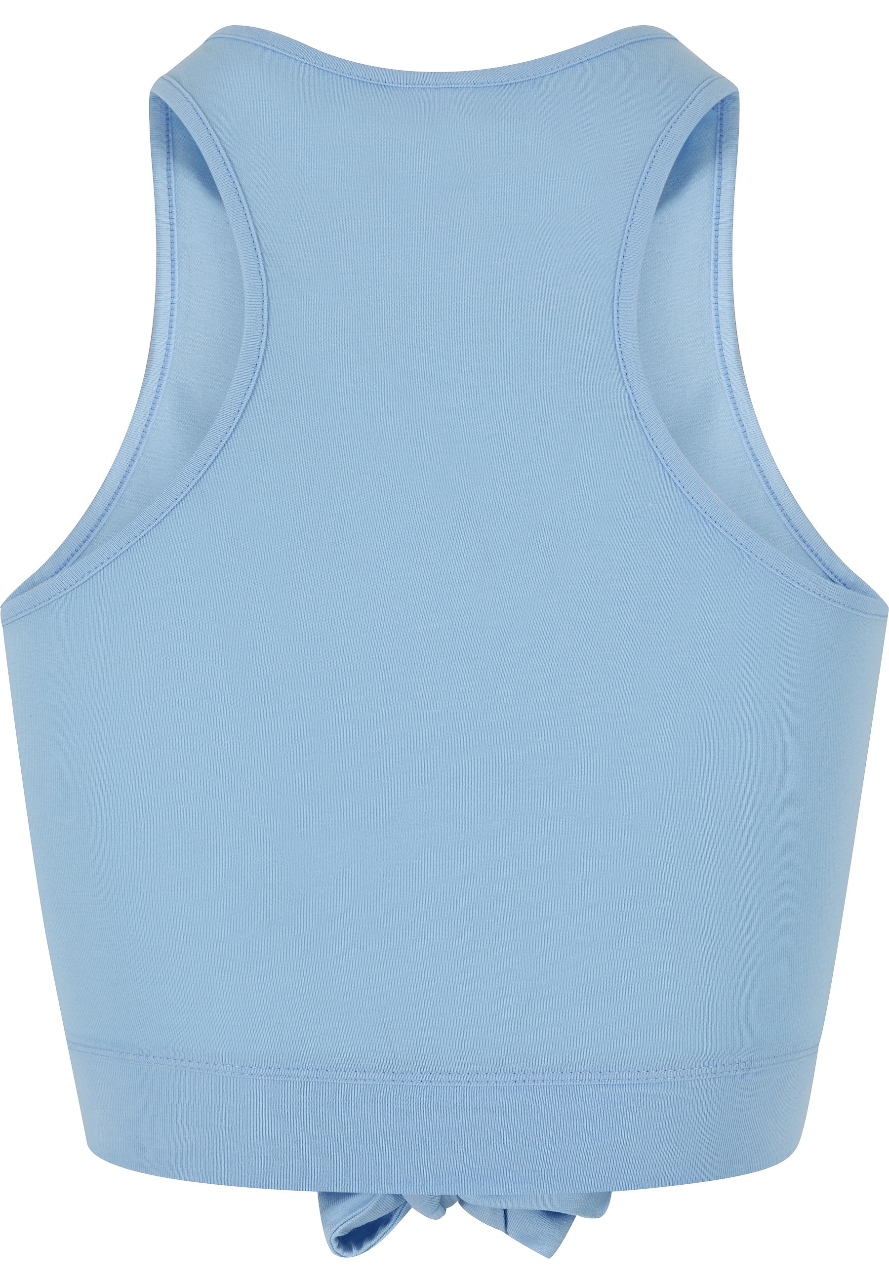 URBAN CLASSICS Tanktop »Urban Classics Damen Ladies Cropped Knot Top« 1 Stk.