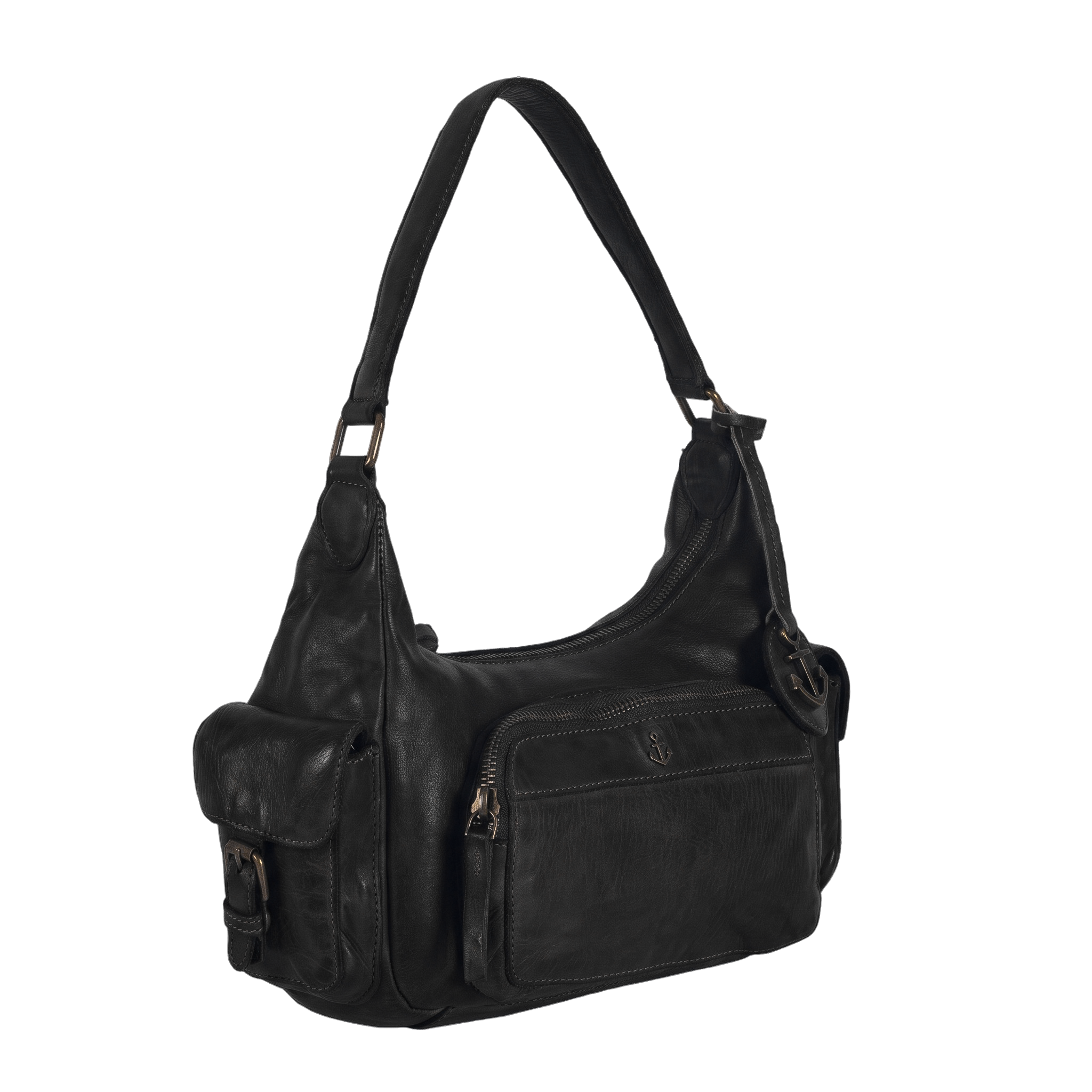 HARBOUR 2nd Hobo Henkeltasche, Handtasche mit dekorativem Anhänger