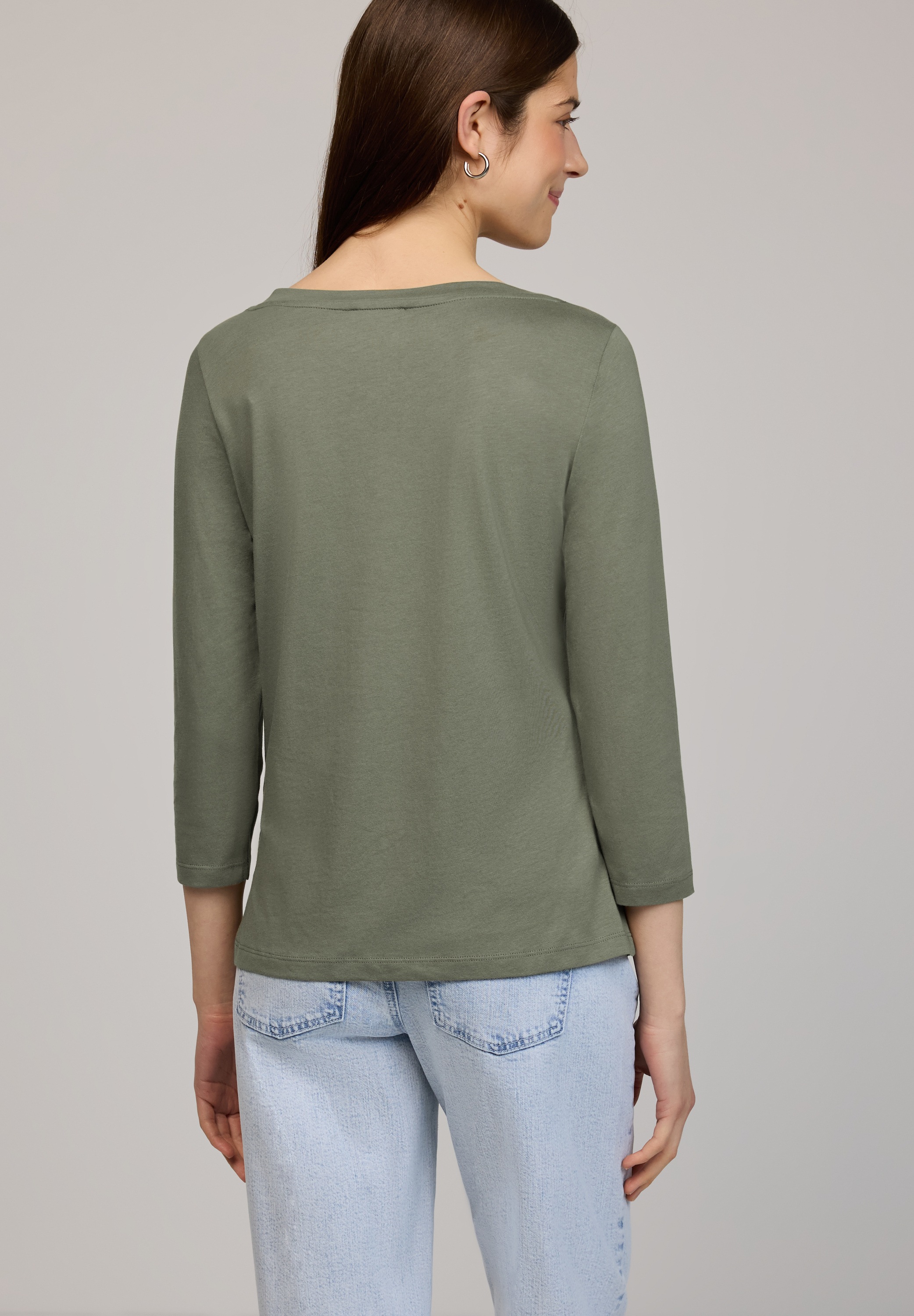 STREET ONE STUDIO 3/4-Arm-Shirt Jersey günstig online kaufen