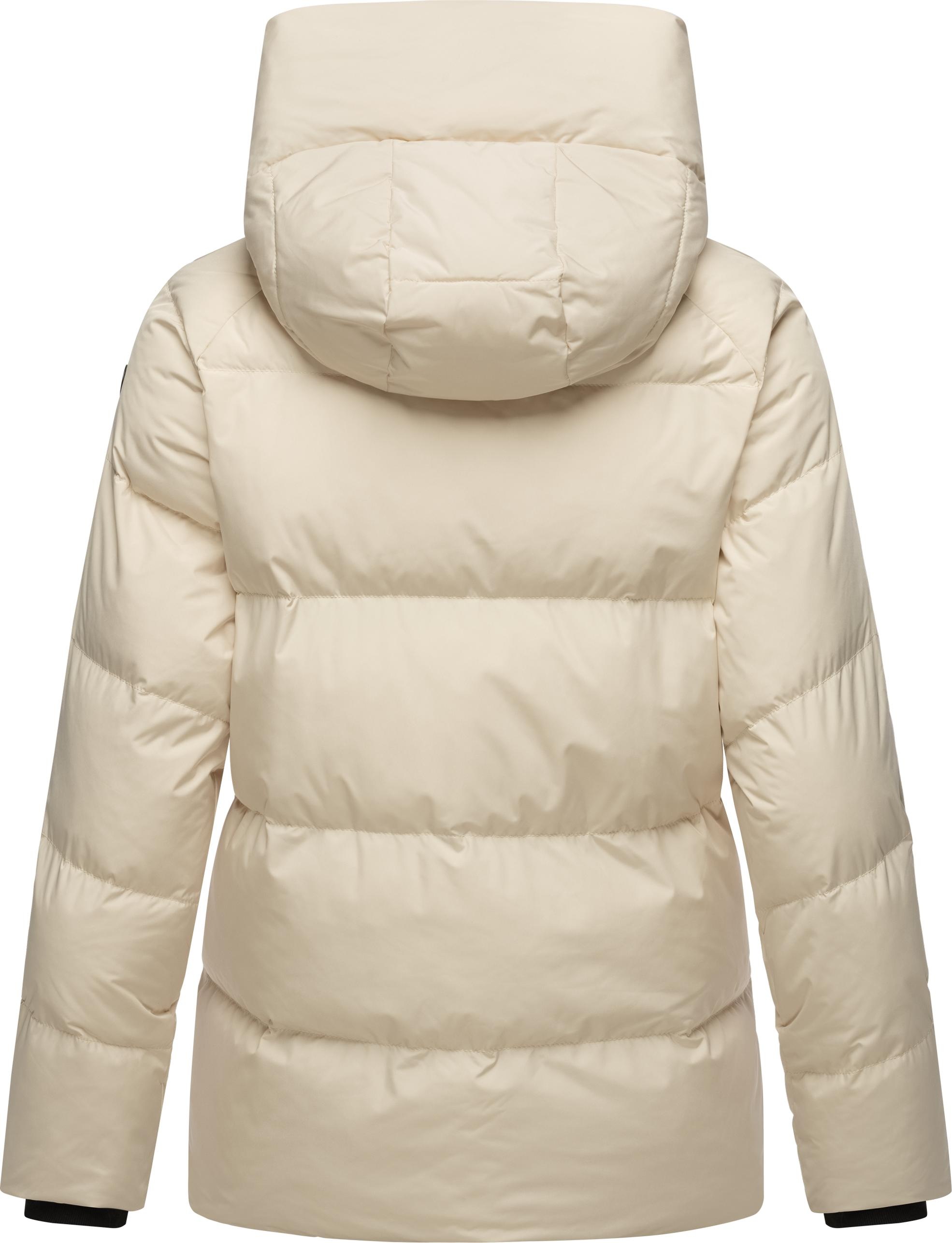 Ragwear Steppjacke »Cessi«, mit Kapuze, Wasserdichte Damen Winterjacke mit großer Kapuze