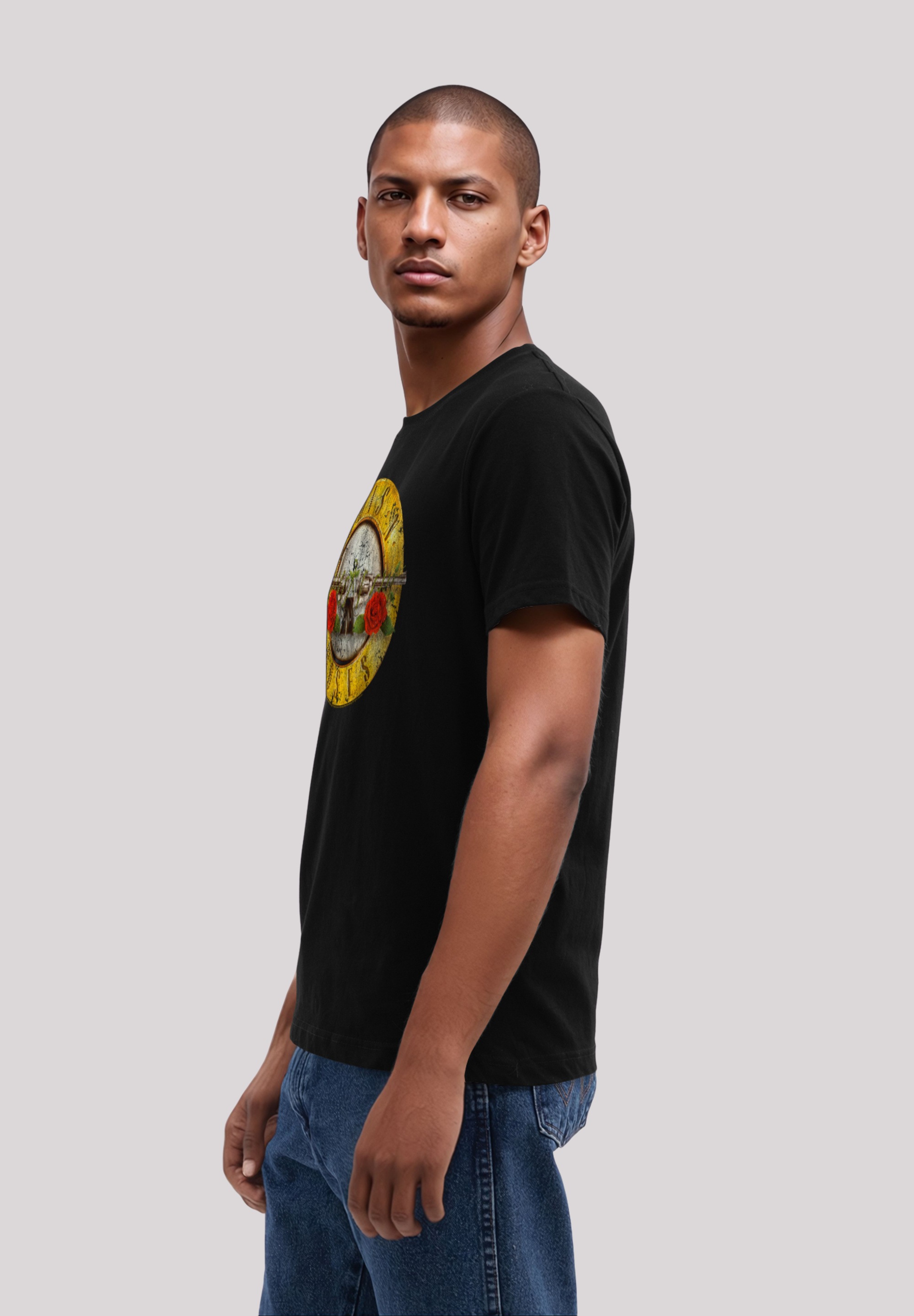 F4NT4STIC T-Shirt »Guns 'n' Roses Vintage Bullet Logo« Premium Qualität Streetwear