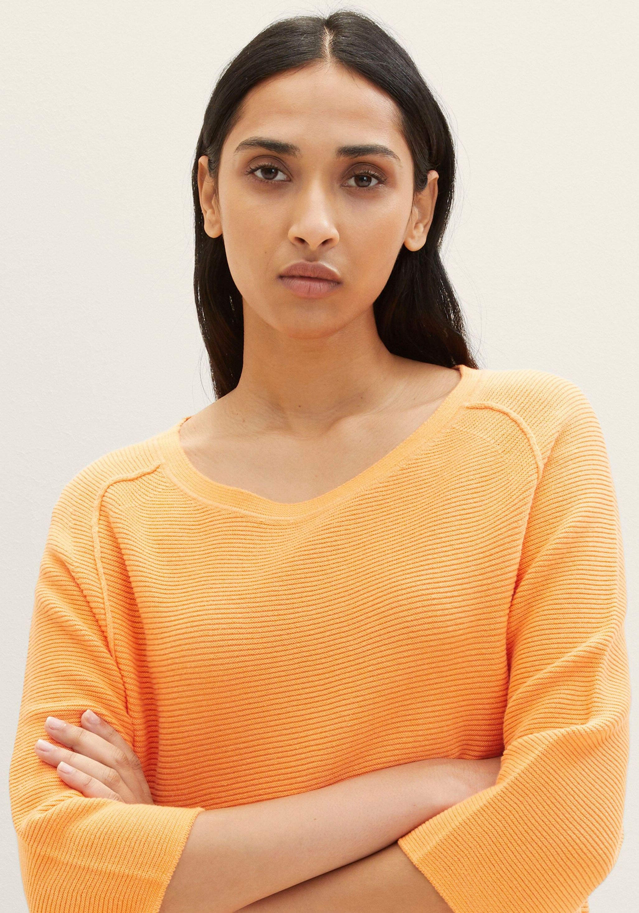 TOM TAILOR Strickpullover, mit Raglan-Ärmeln