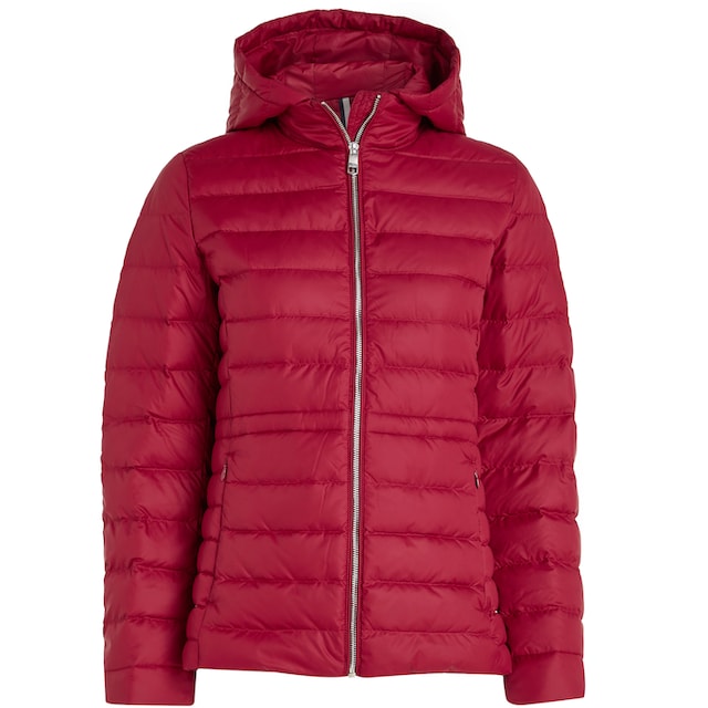 Tommy Hilfiger Steppjacke »FEMININE LW DOWN JACKET«, mit Kapuze, mit Kapuze  online bestellen | BAUR