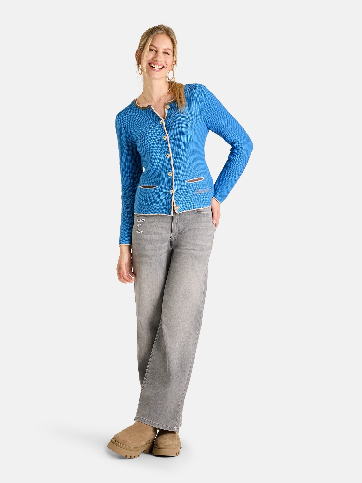 Lieblingsstück Cardigan »ZaraL« aus 100% Baumwolle