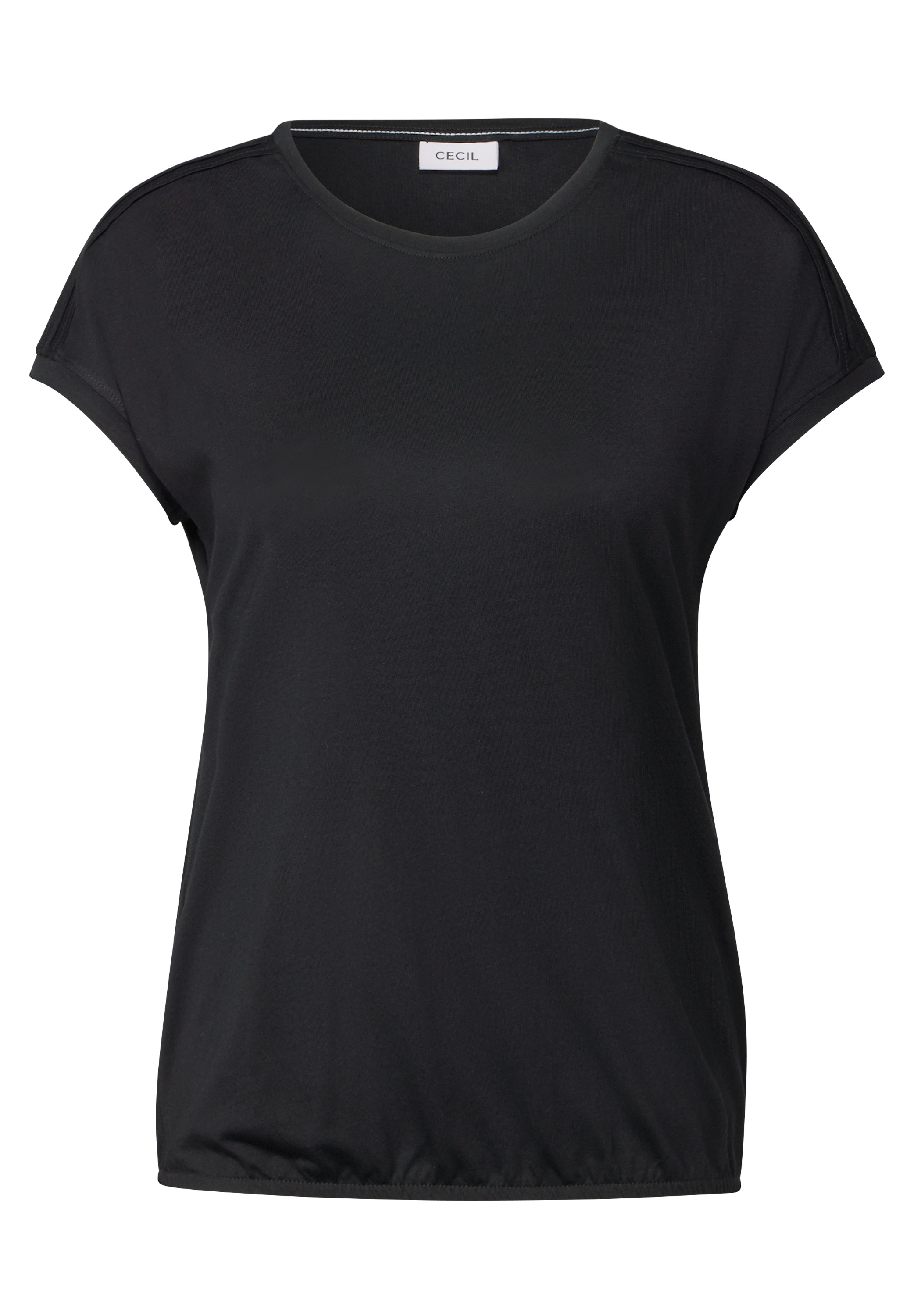 Cecil V-Shirt, mit Elastiksaum