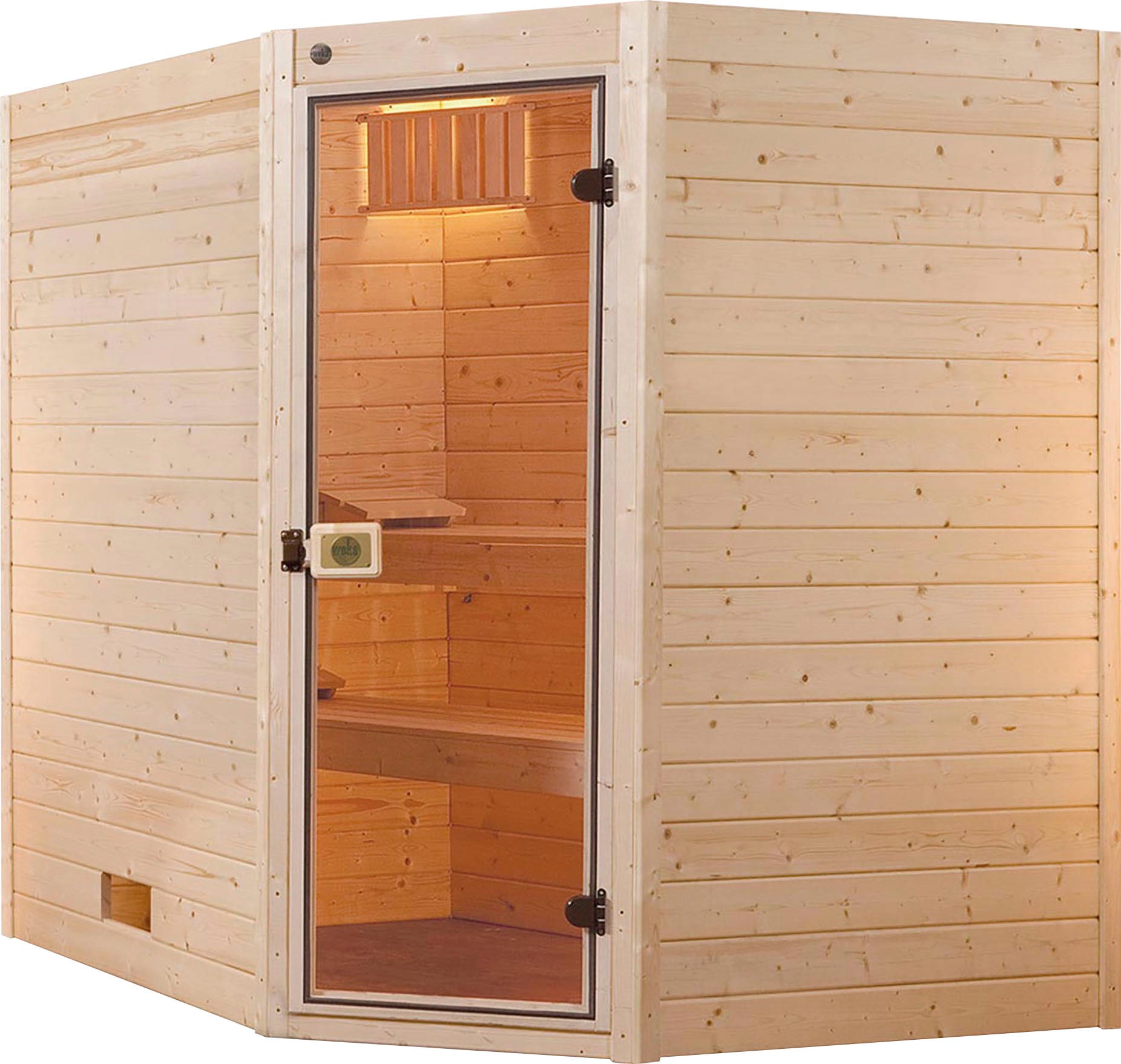 weka Sauna "Valida", 9 kW-Ofen mit integrierter Steuerung