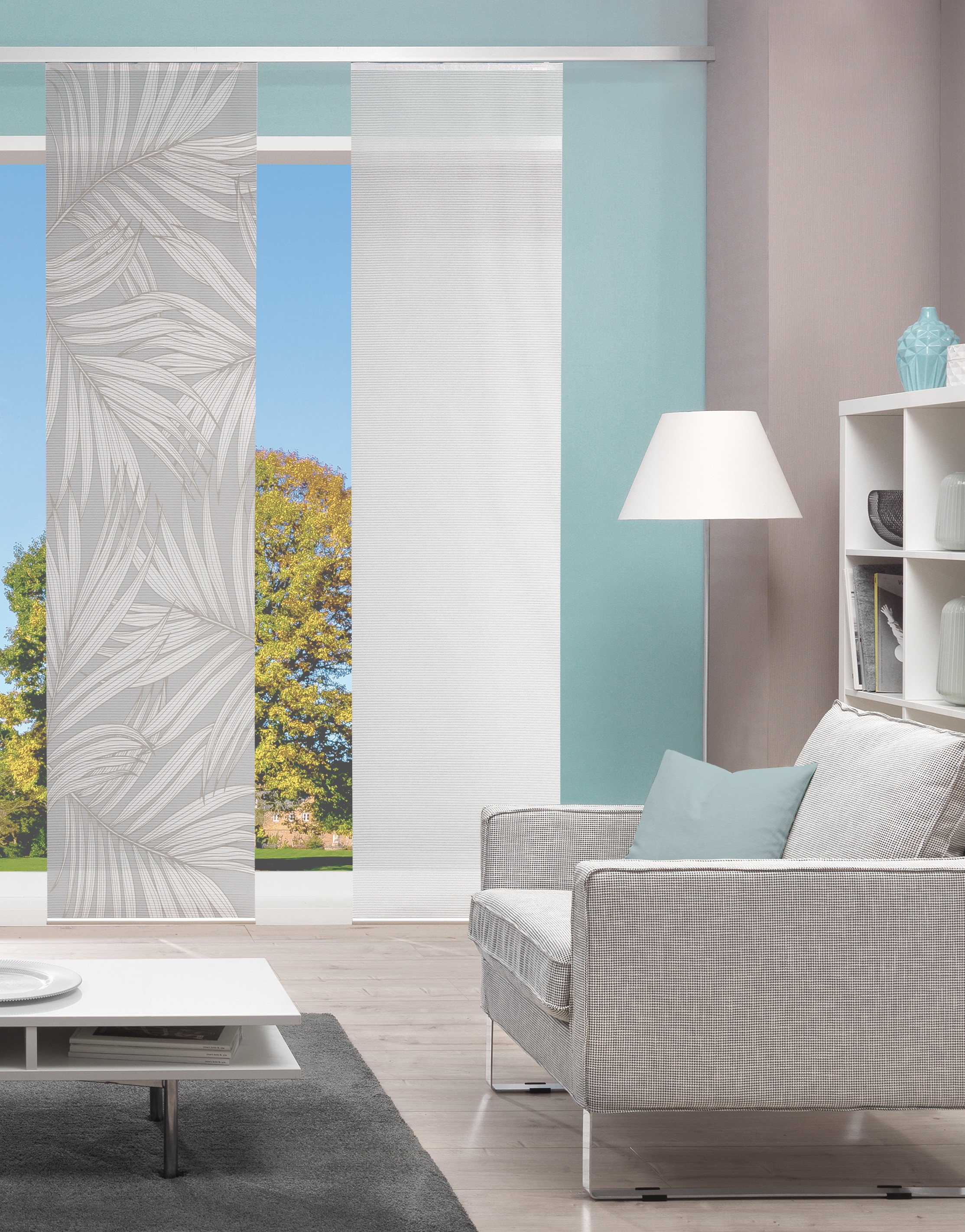 Vision Schiebegardine "PACEY" Paneelwagen 1 Stk. tlg. SCHIEBEVORHANG, BAMBU günstig online kaufen