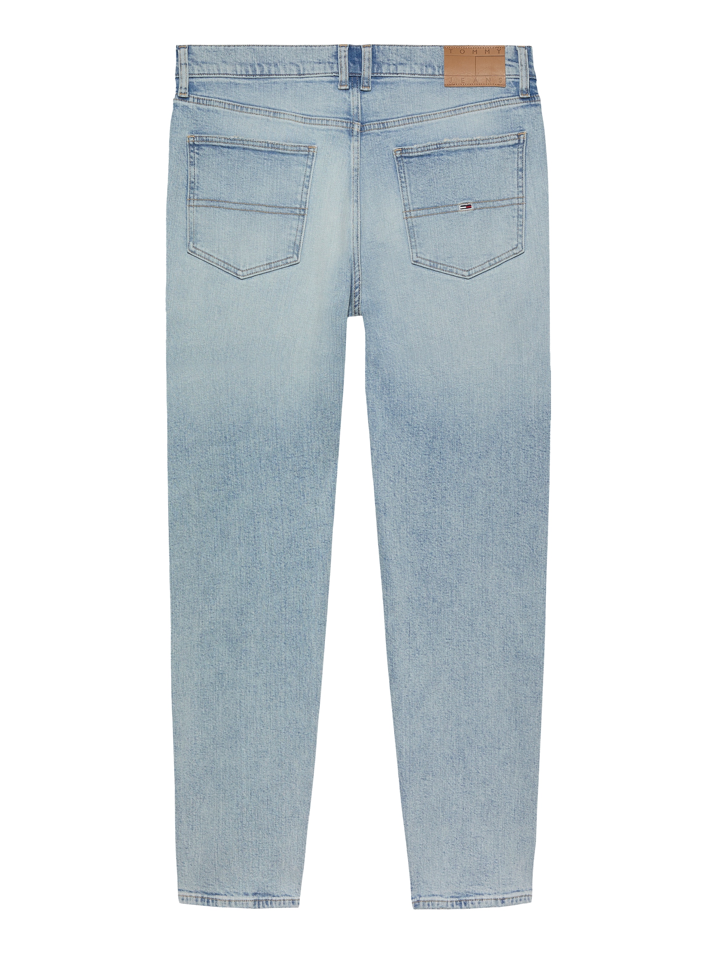 Tommy Jeans Gerade Jeans »Isaac Relaxed Tapered«, Mit Gürtelschlaufen