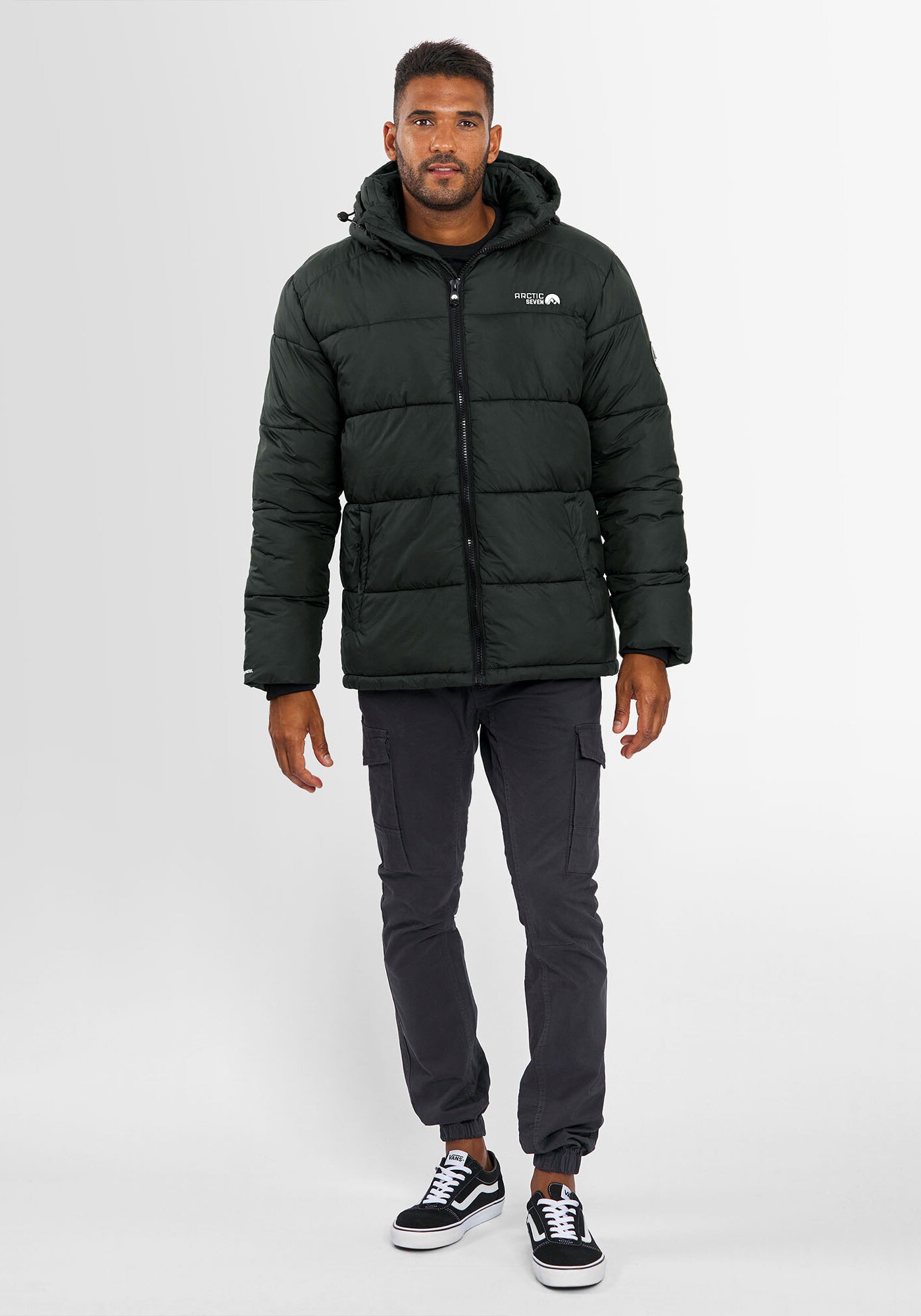 Arctic Seven Winterjacke »ASYetii«, mit hochwertigem Steppdesign