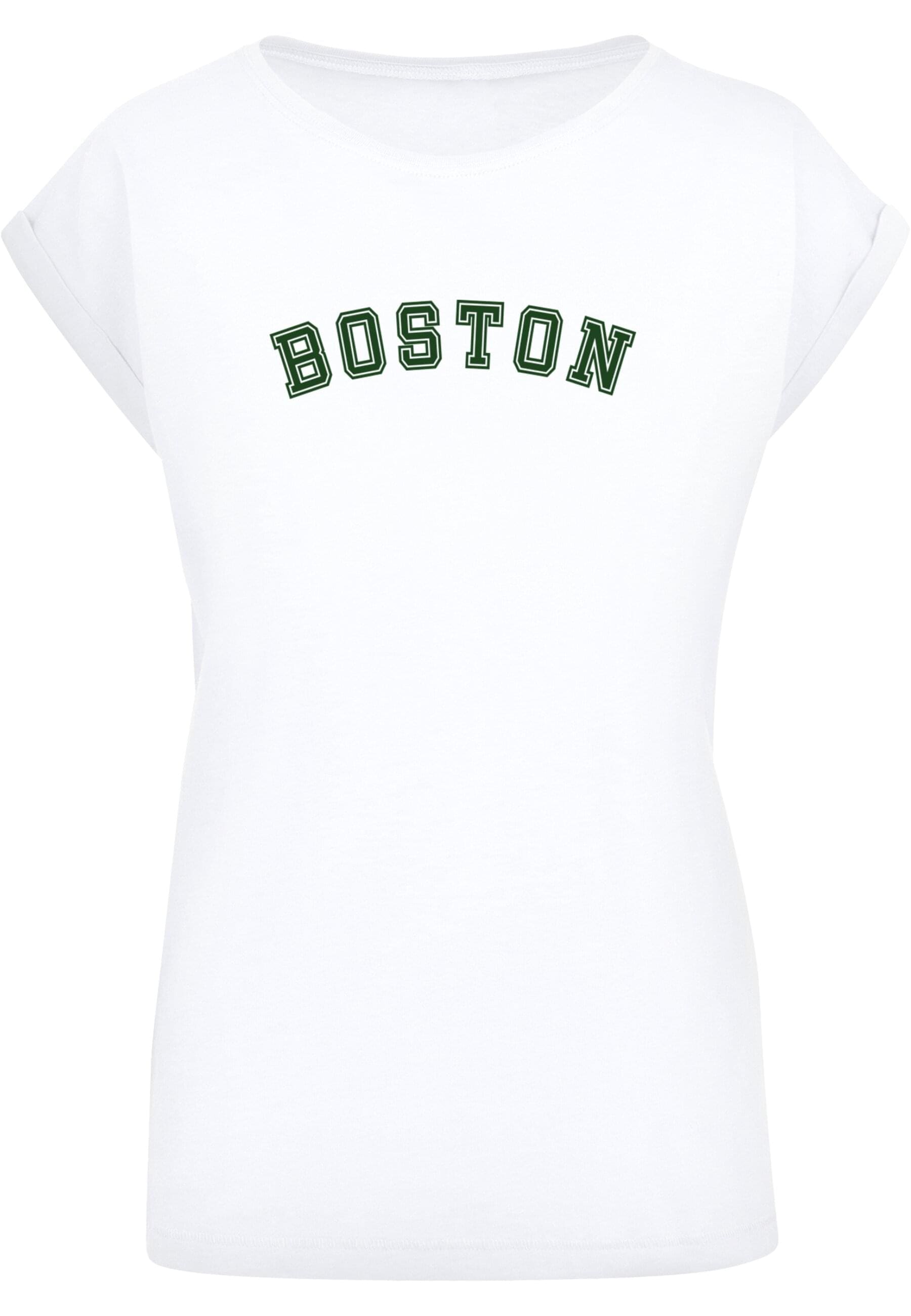Merchcode T-Shirt "Merchcode Damen Ladies Boston Extended Shoulder Tee" 1 S günstig online kaufen