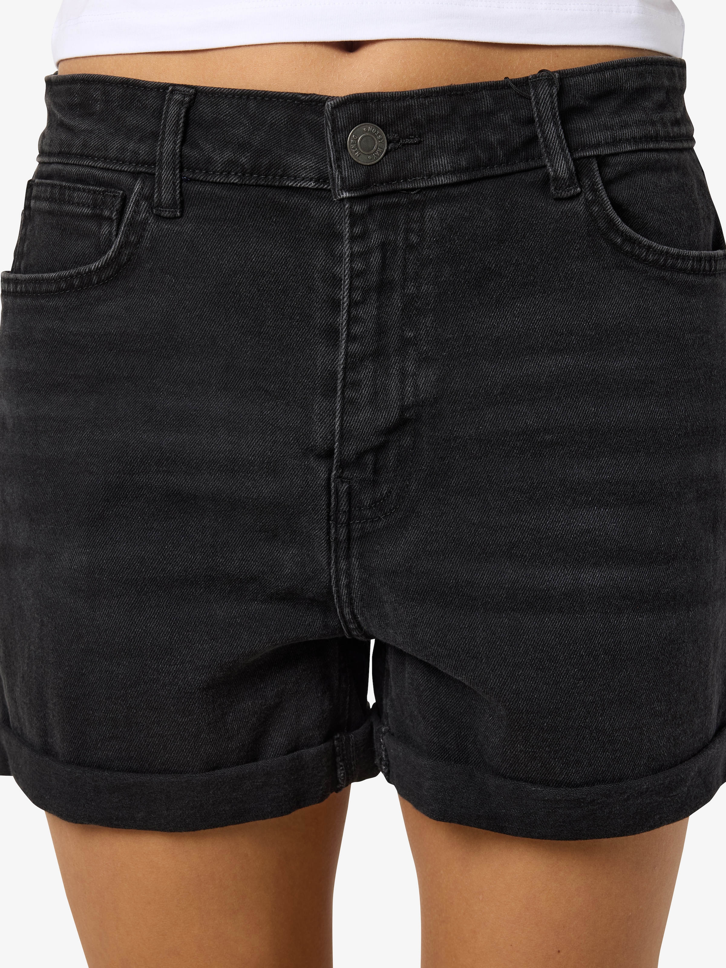 Noisy may Jeansshorts »NMMONI HW DNM SHORTS AZ360BL NOOS«